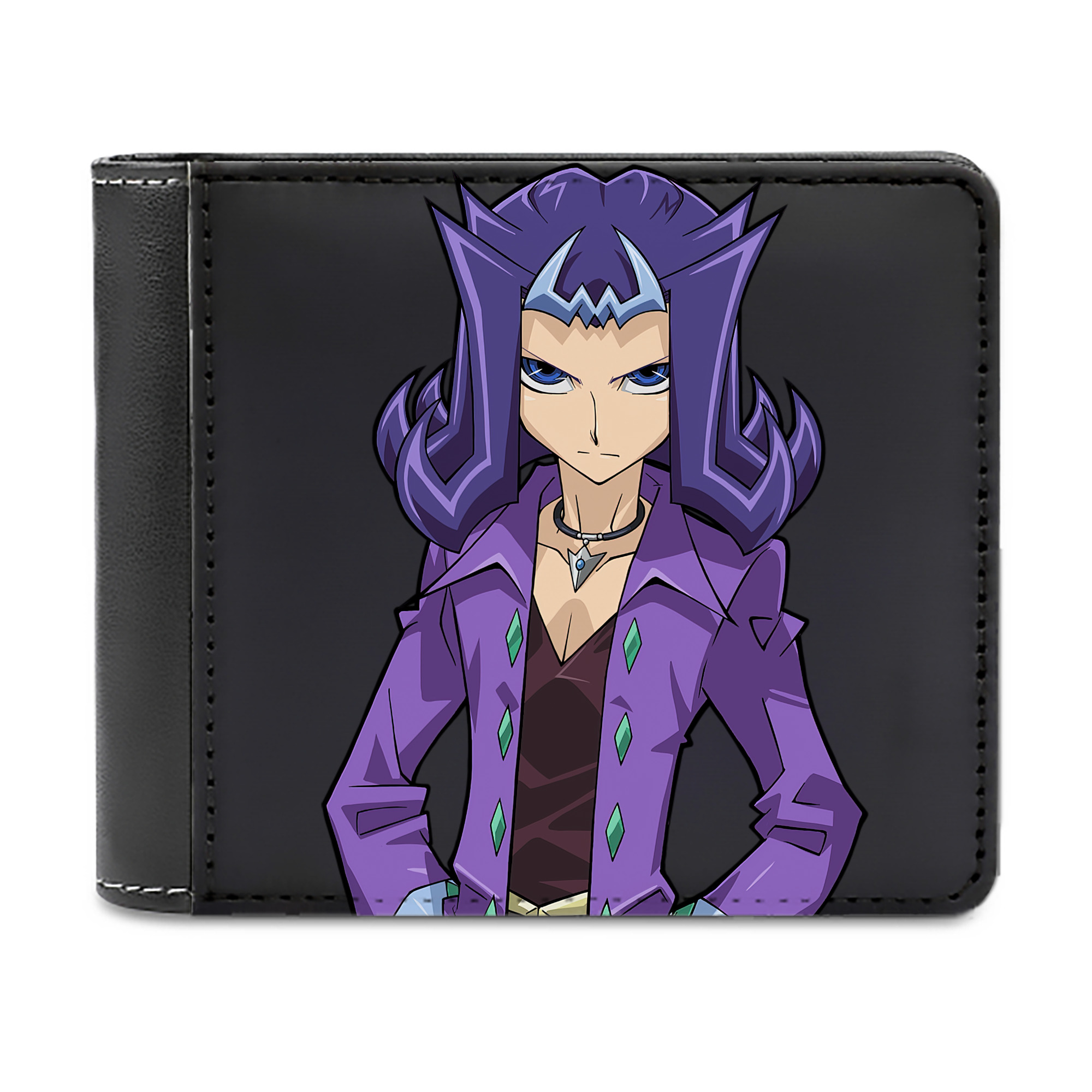 （画像用） 遊☆戯☆王 Yu-Gi-Oh! 二つ折り革財布
