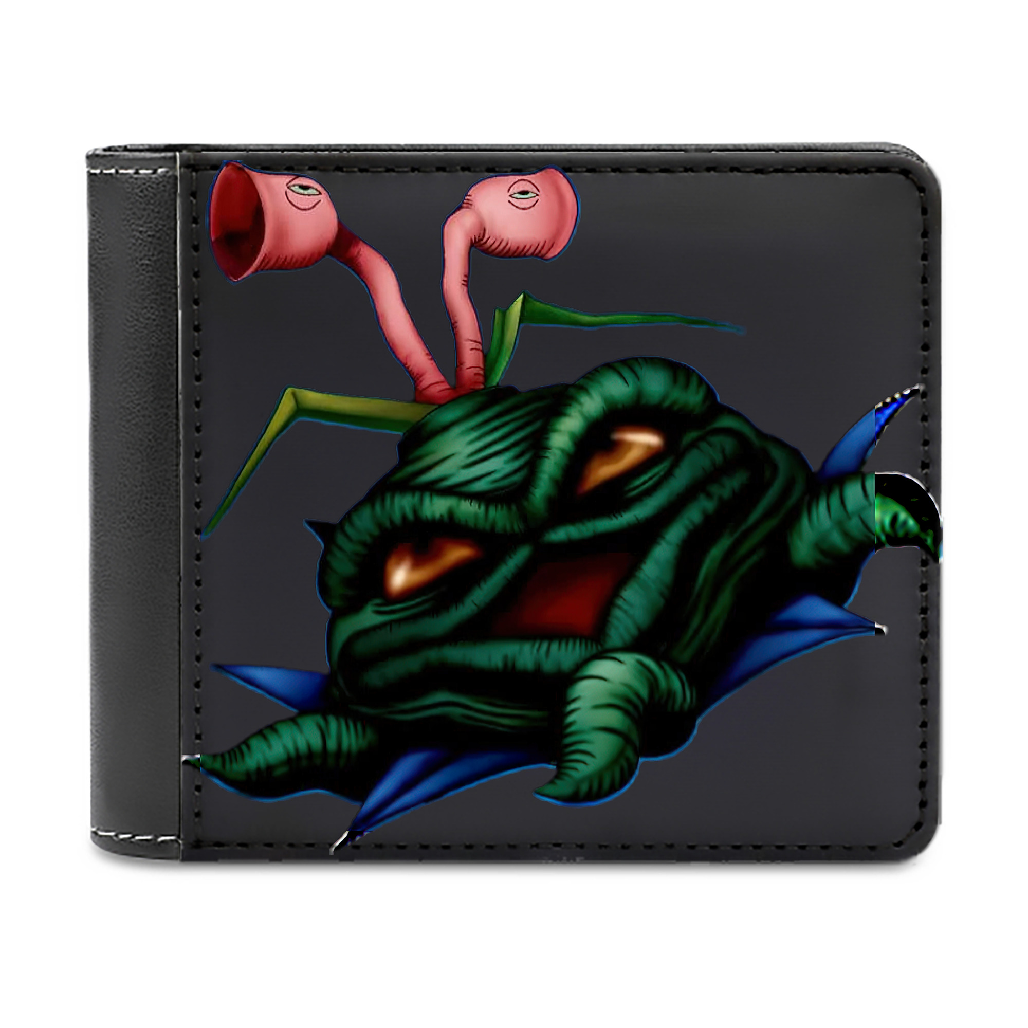 （画像用） 遊☆戯☆王 Yu-Gi-Oh! 二つ折り革財布