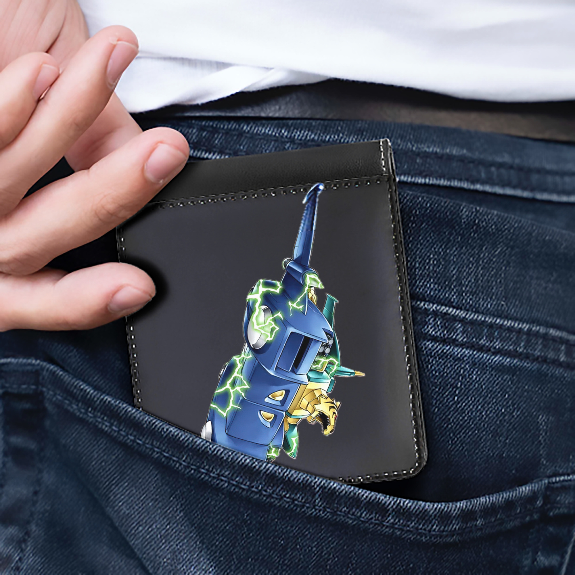 （画像用） 遊☆戯☆王 Yu-Gi-Oh! 二つ折り革財布