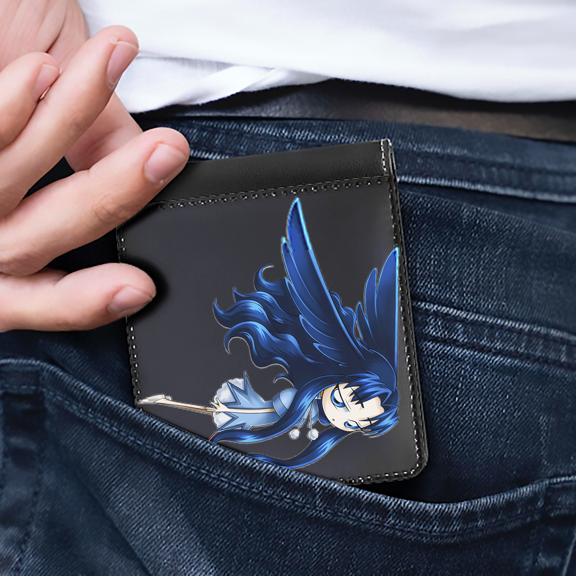（画像用） 遊☆戯☆王 Yu-Gi-Oh! 二つ折り革財布
