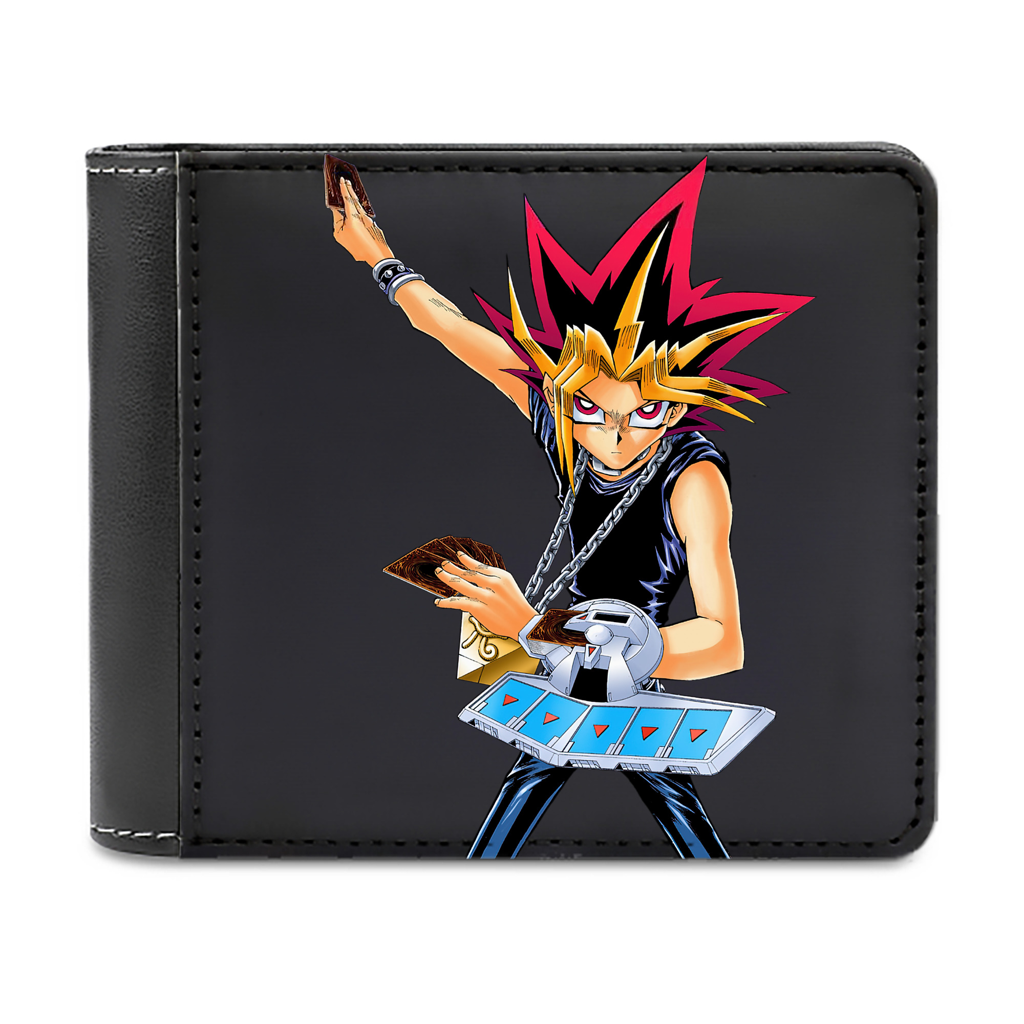 （画像用） 遊☆戯☆王 Yu-Gi-Oh! 二つ折り革財布