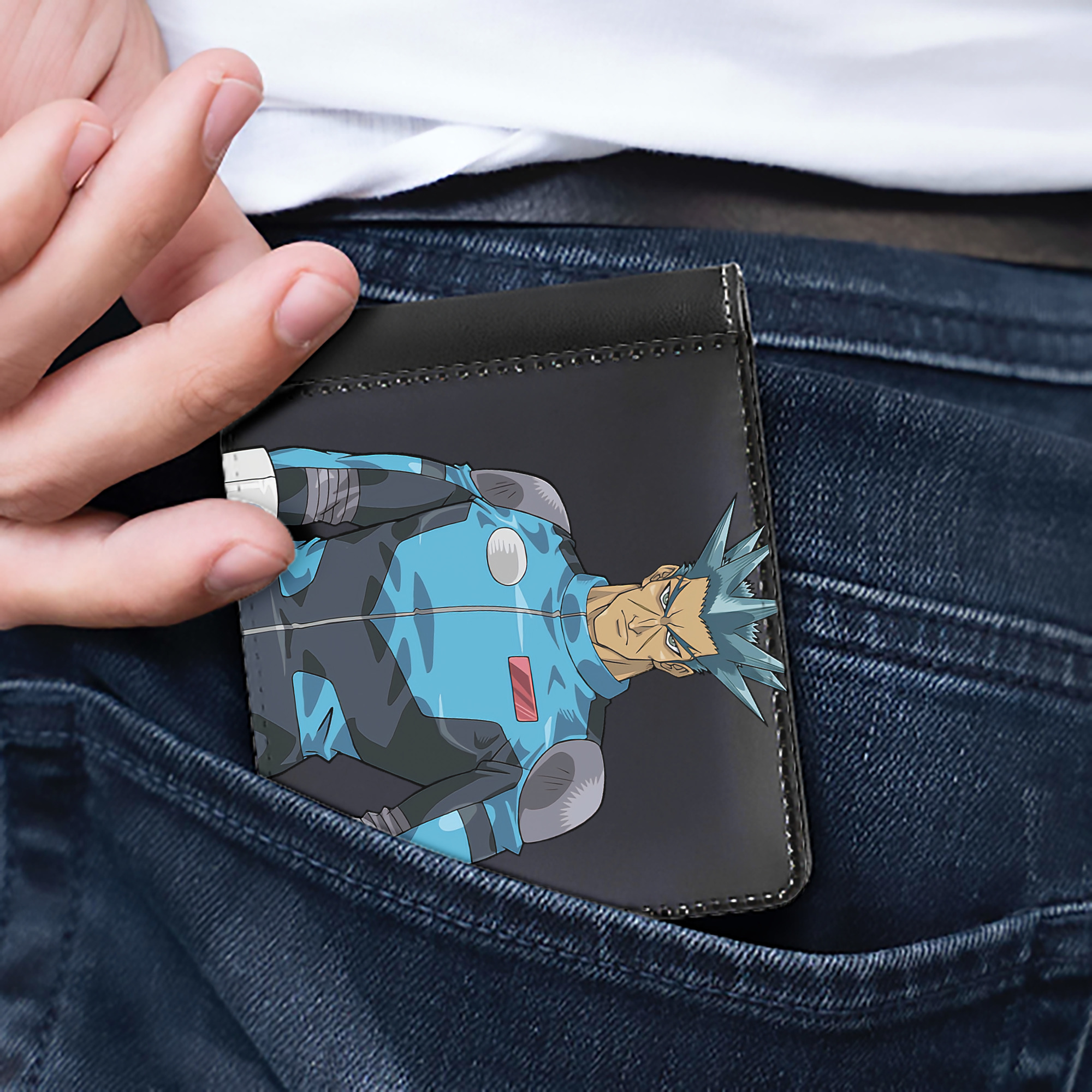 （画像用） 遊☆戯☆王 Yu-Gi-Oh! 二つ折り革財布