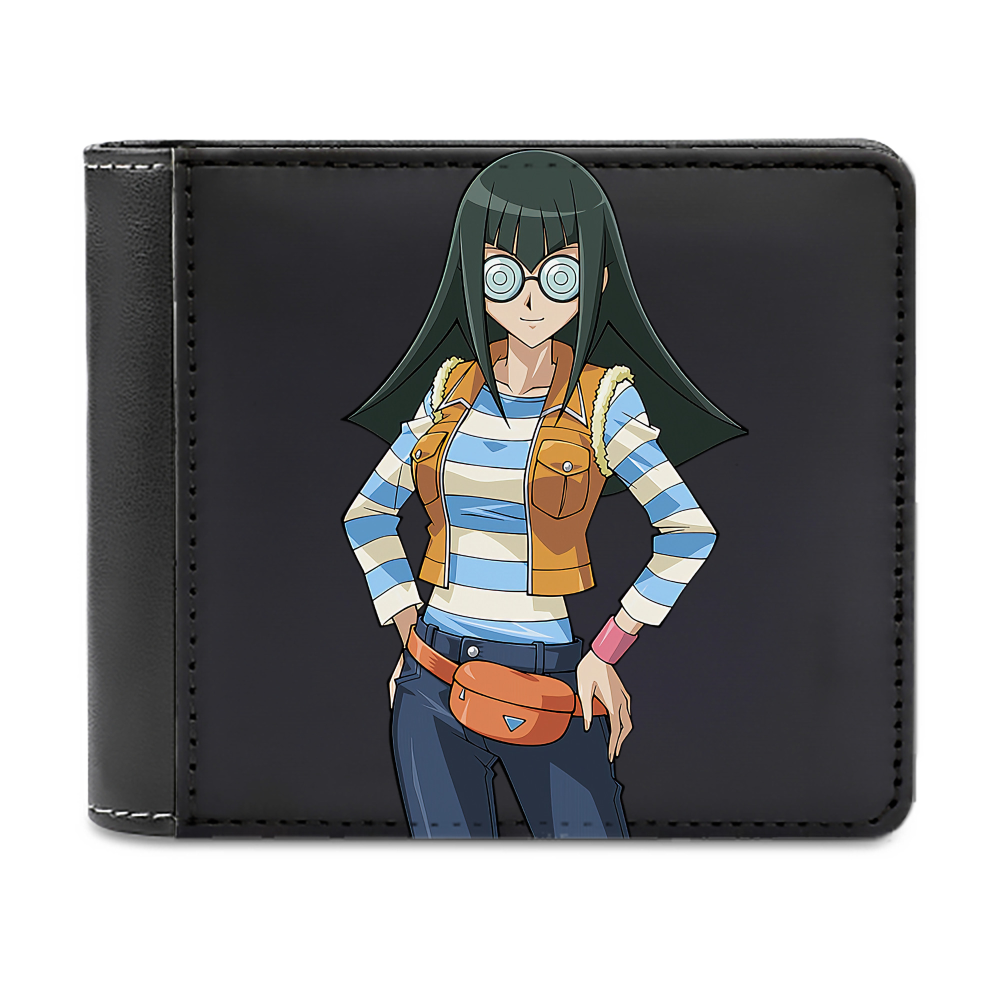 （画像用） 遊☆戯☆王 Yu-Gi-Oh! 二つ折り革財布