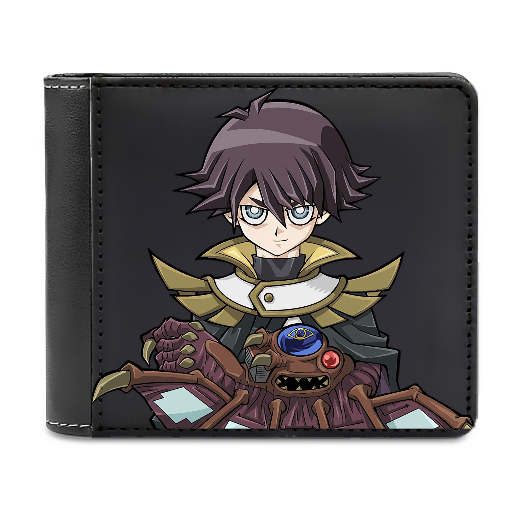 （画像用） 遊☆戯☆王 Yu-Gi-Oh! 二つ折り革財布