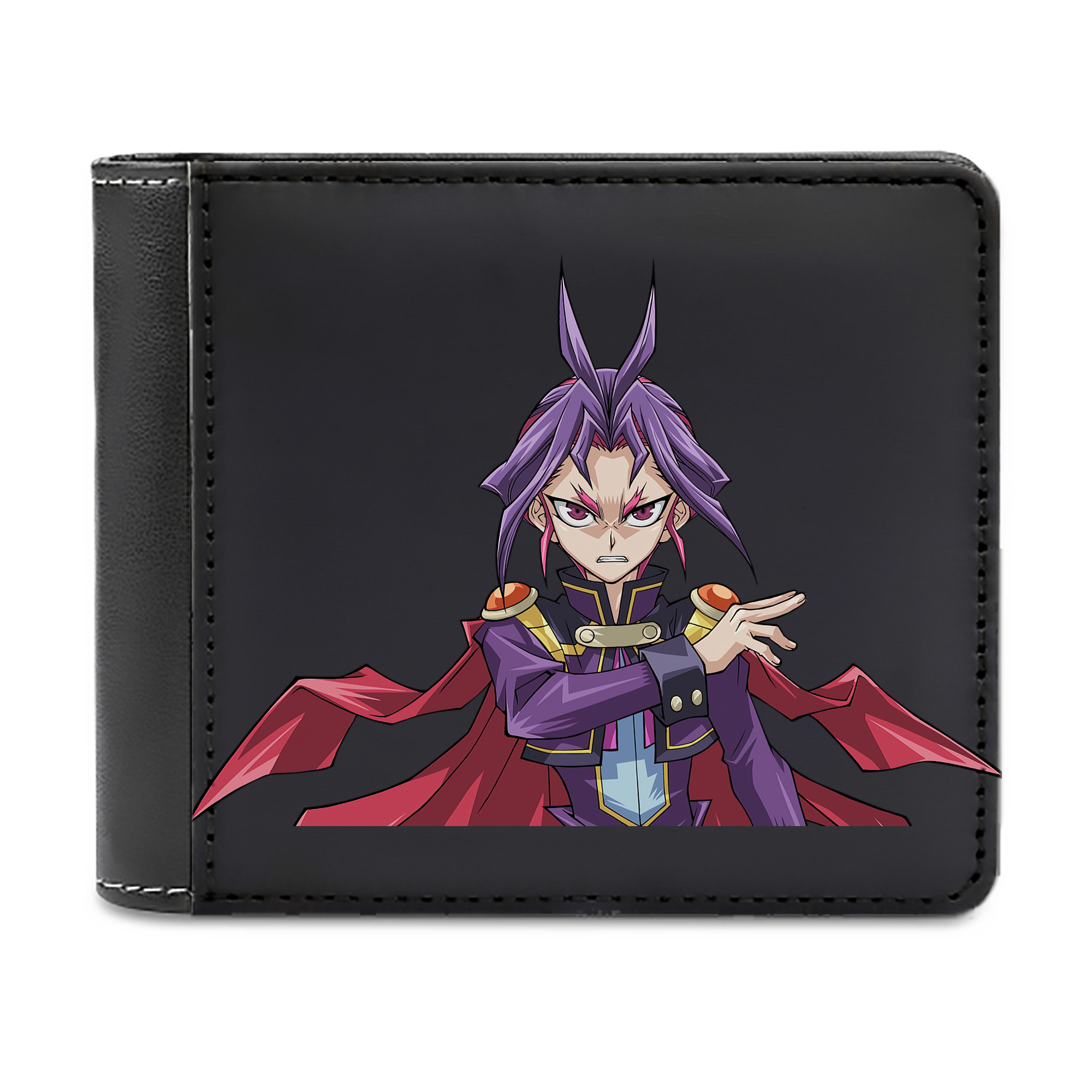 （画像用） 遊☆戯☆王 Yu-Gi-Oh! 二つ折り革財布