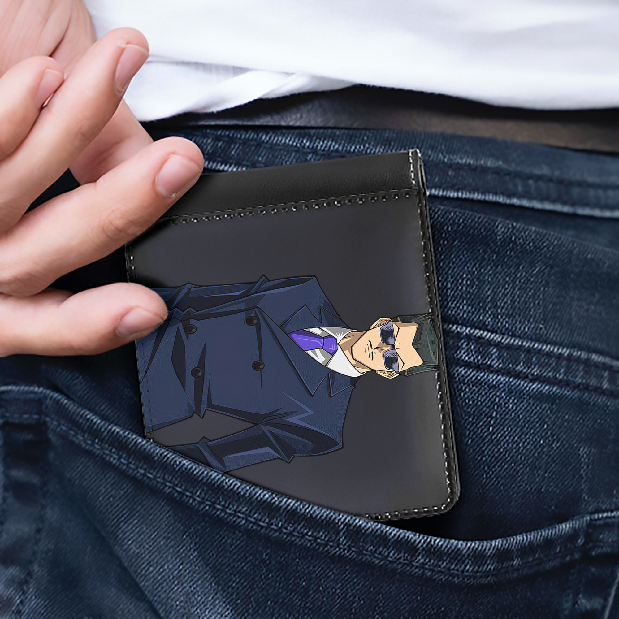 （画像用） 遊☆戯☆王 Yu-Gi-Oh! 二つ折り革財布