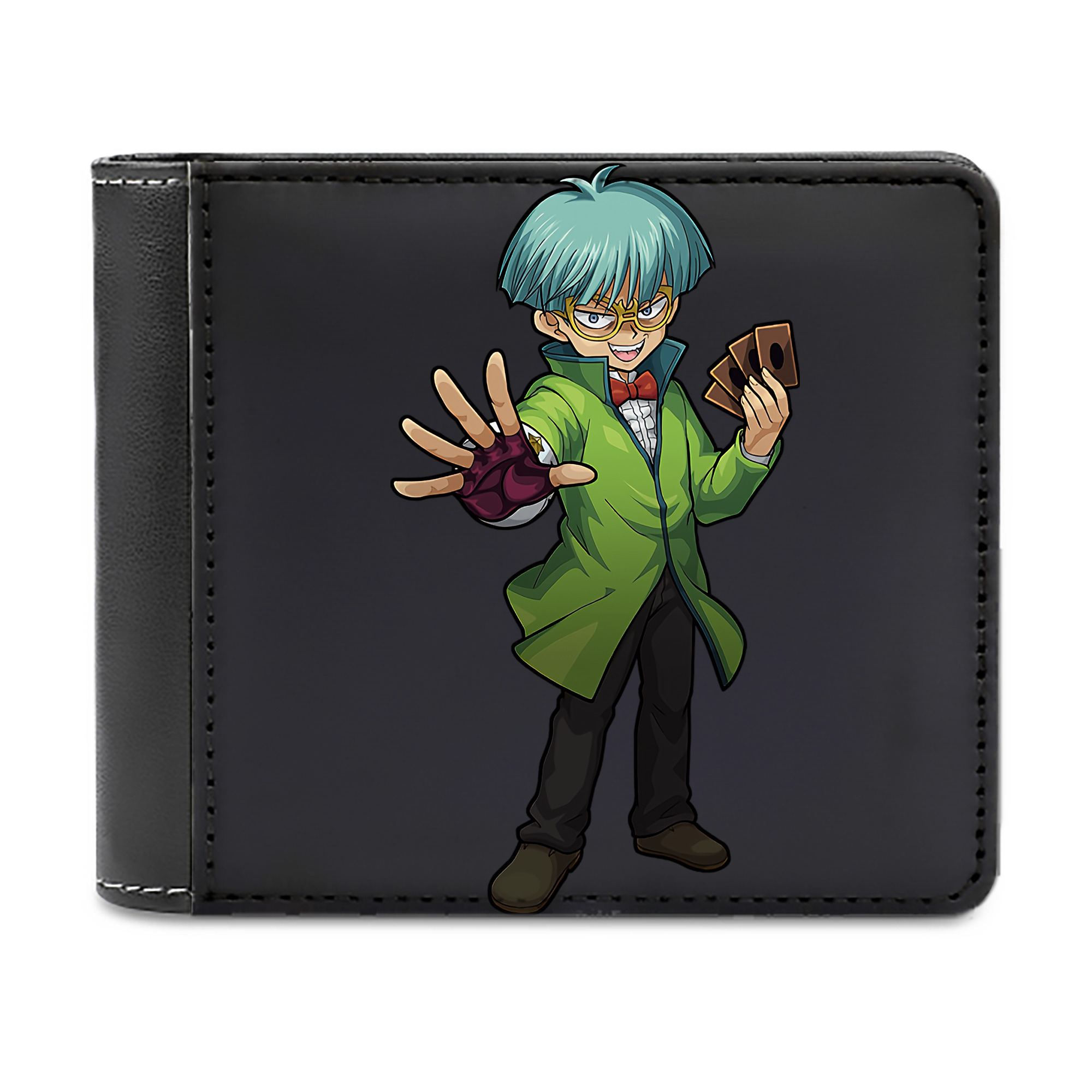 （画像用） 遊☆戯☆王 Yu-Gi-Oh! 二つ折り革財布