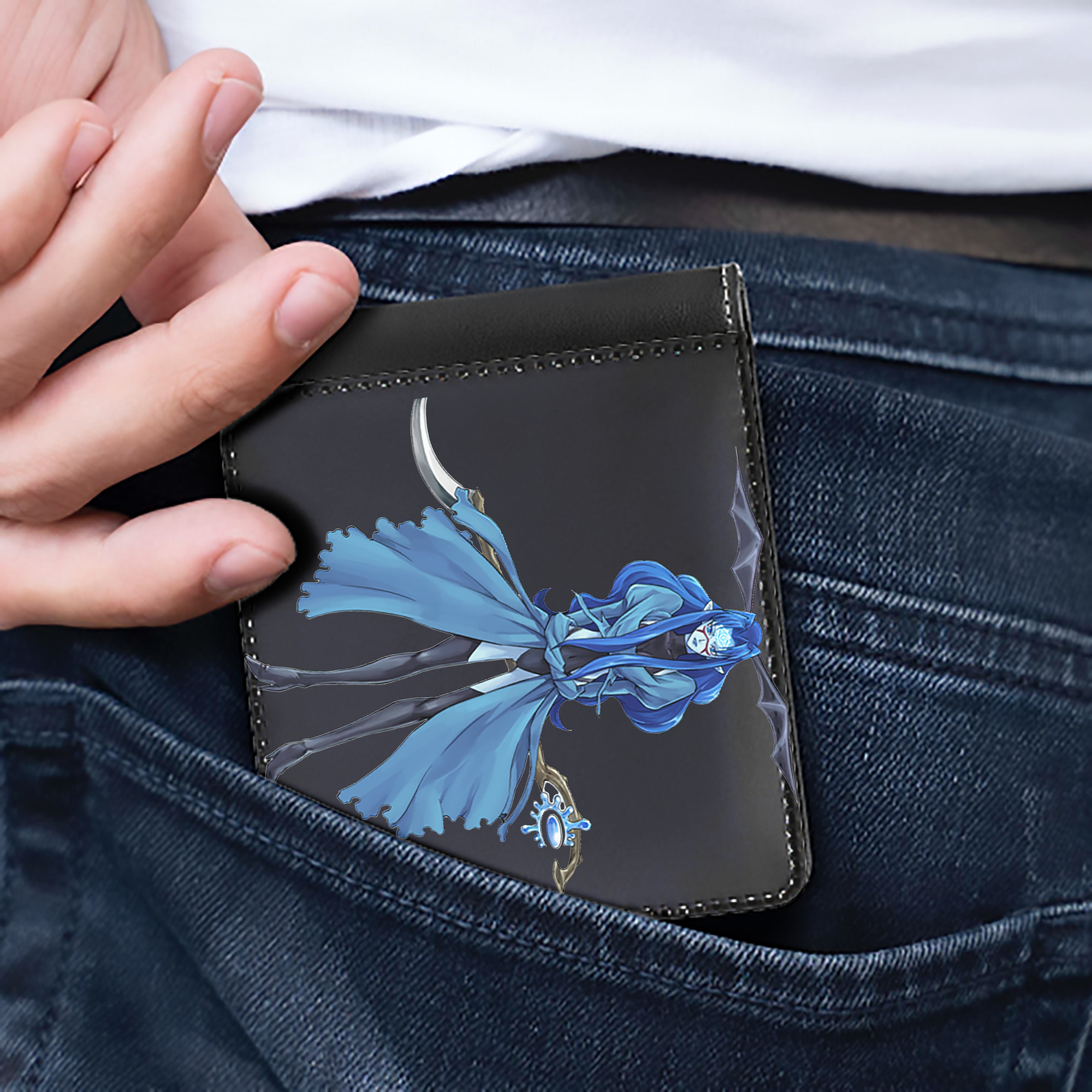 （画像用） 遊☆戯☆王 Yu-Gi-Oh! 二つ折り革財布