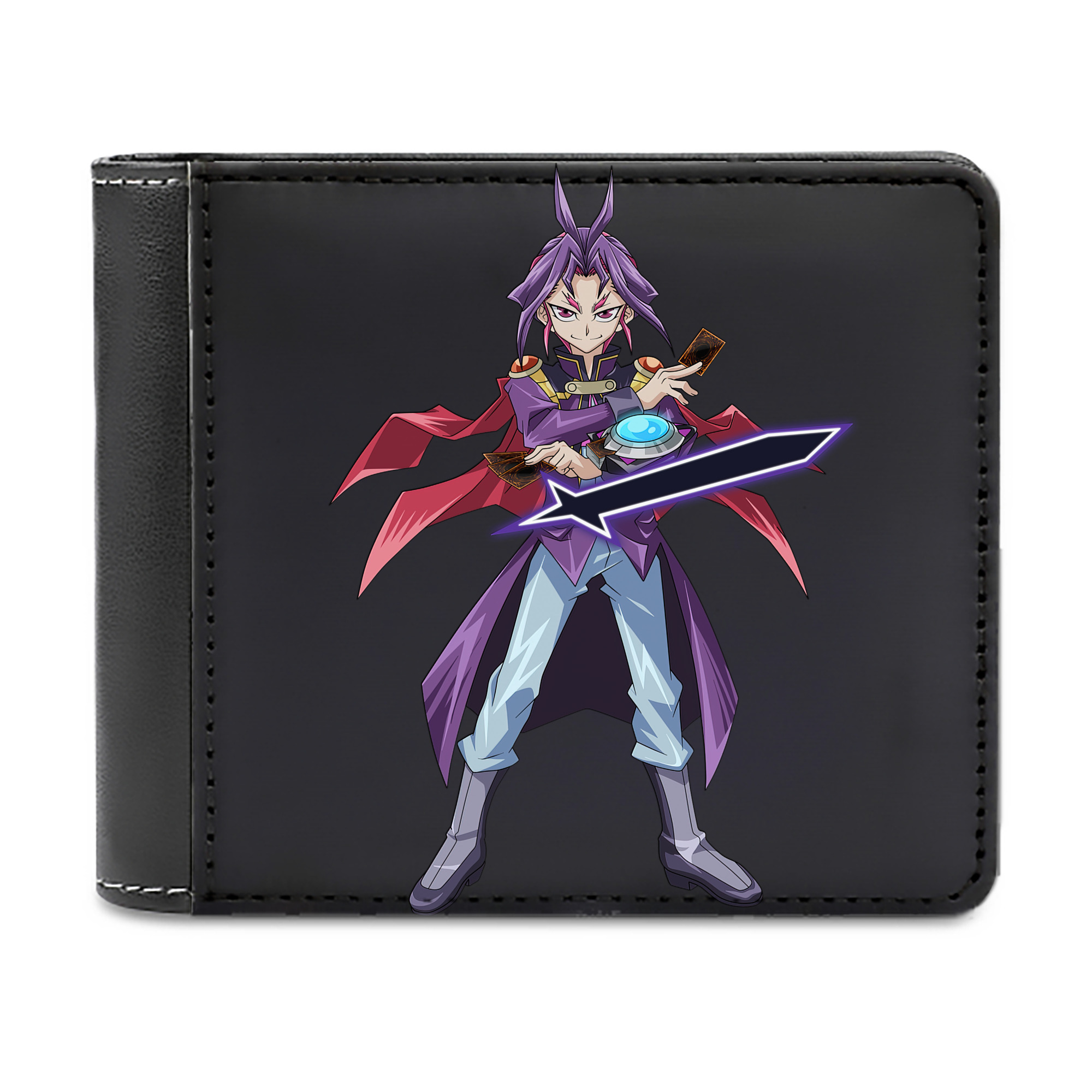 （画像用） 遊☆戯☆王 Yu-Gi-Oh! 二つ折り革財布