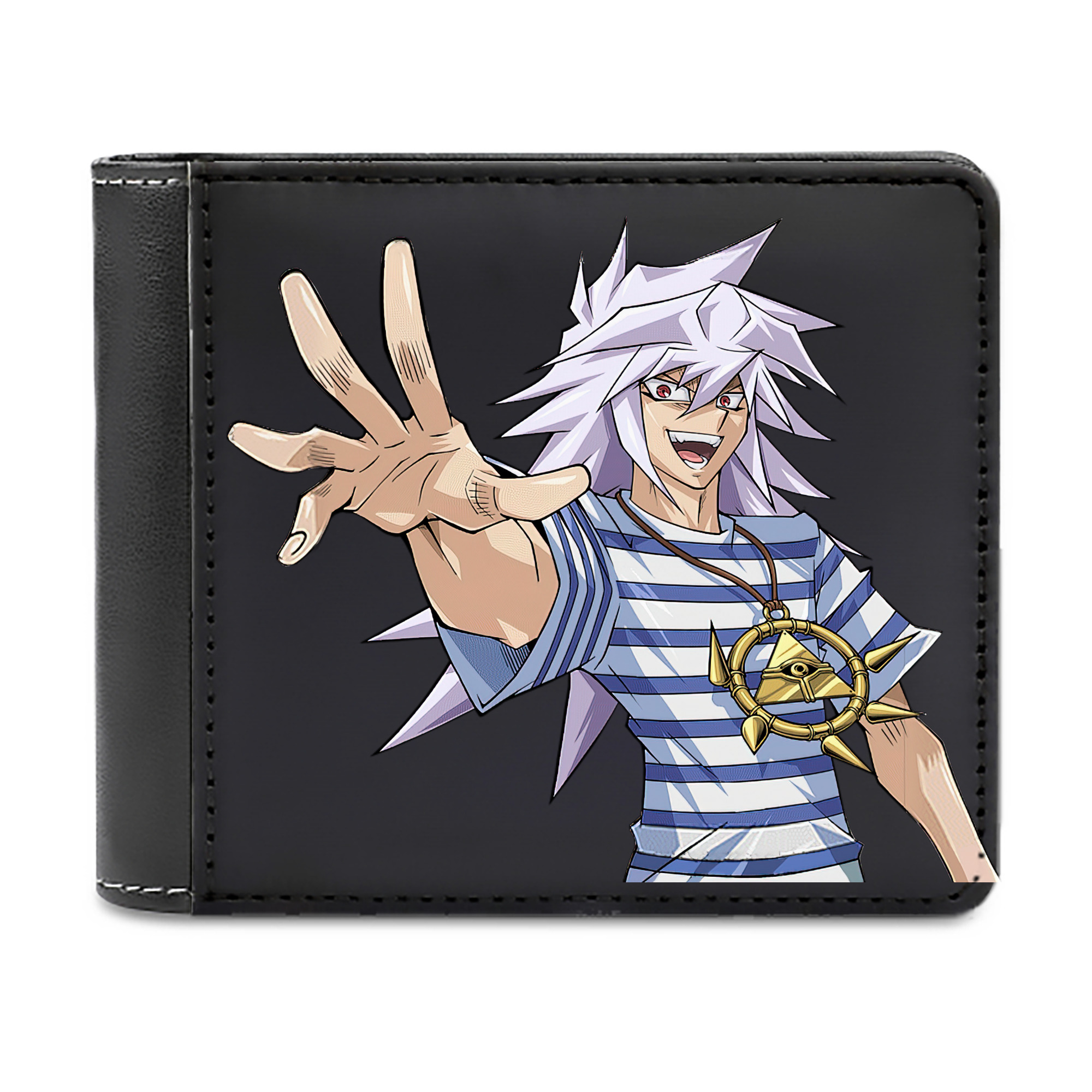 （画像用） 遊☆戯☆王 Yu-Gi-Oh! 二つ折り革財布