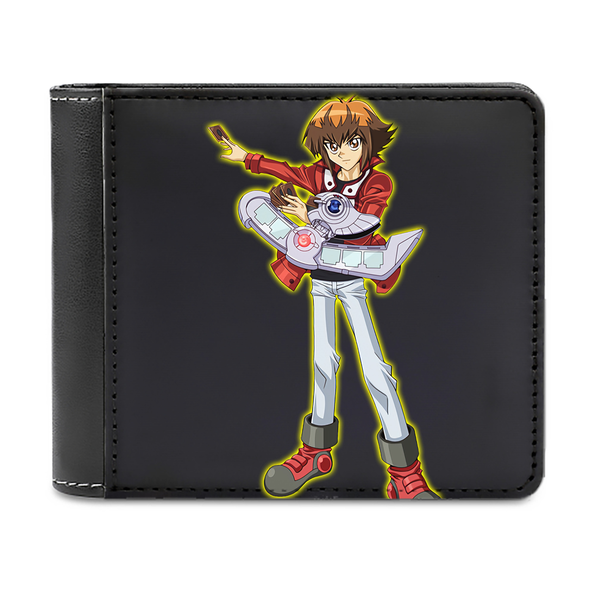 （画像用） 遊☆戯☆王 Yu-Gi-Oh! 二つ折り革財布