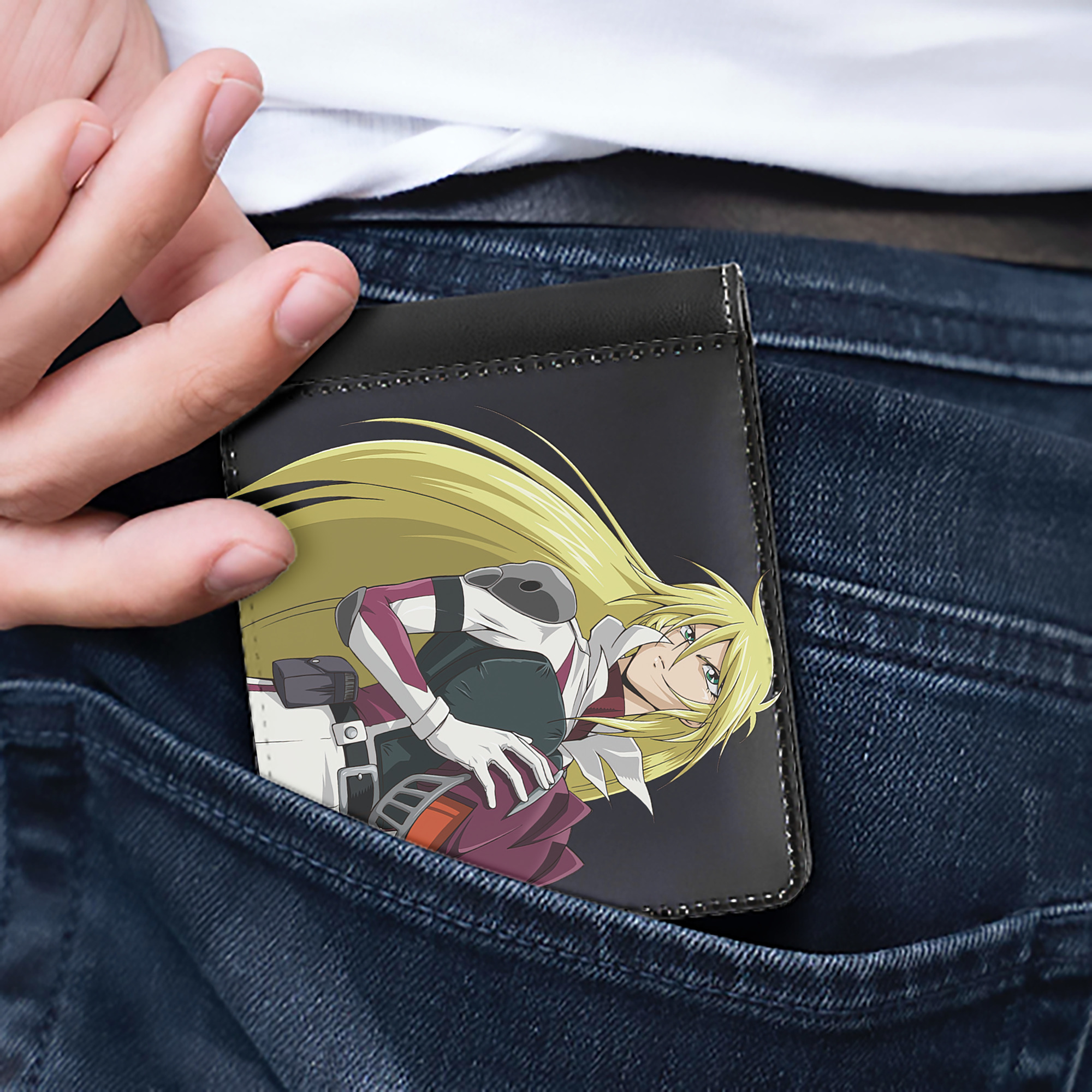 （画像用） 遊☆戯☆王 Yu-Gi-Oh! 二つ折り革財布