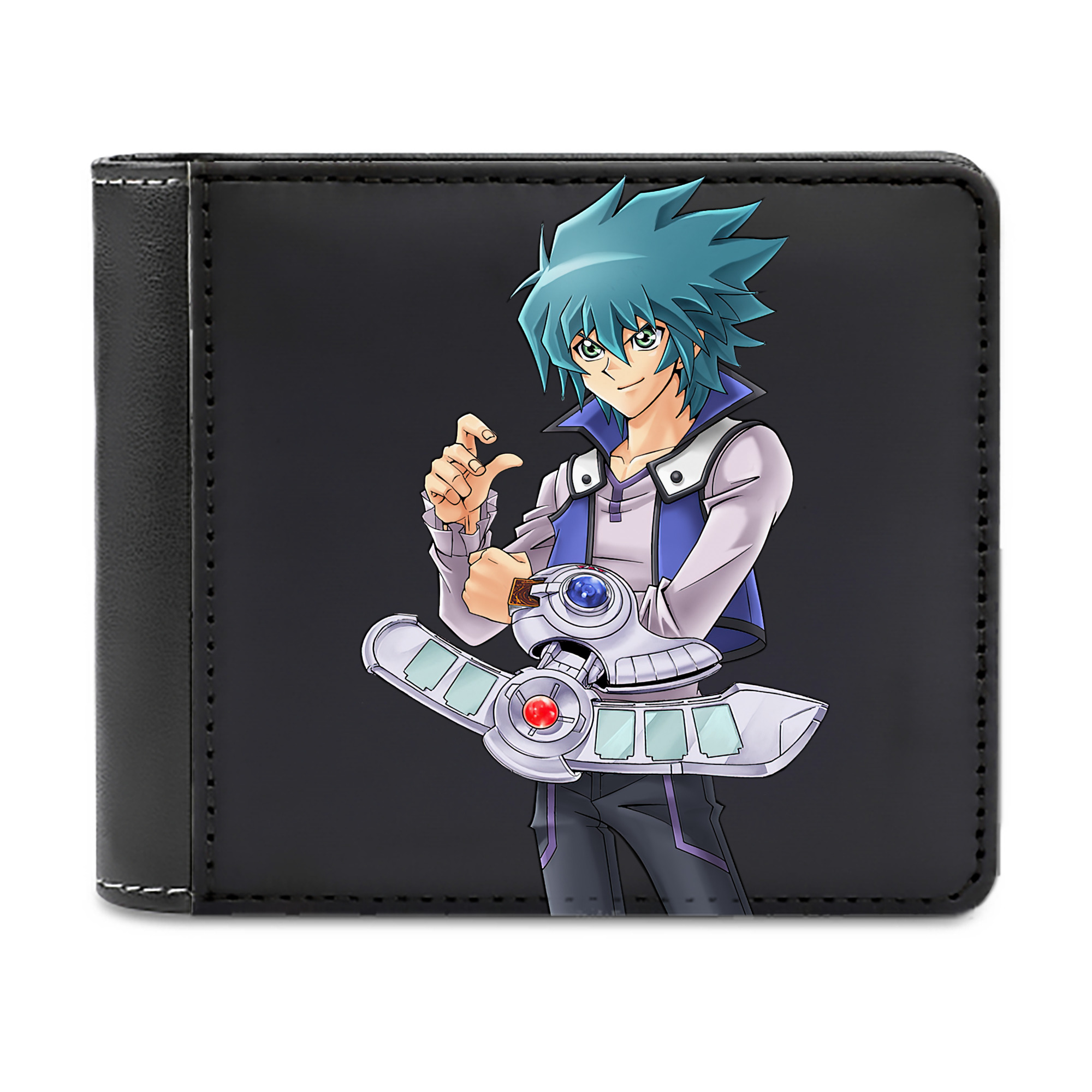 （画像用） 遊☆戯☆王 Yu-Gi-Oh! 二つ折り革財布