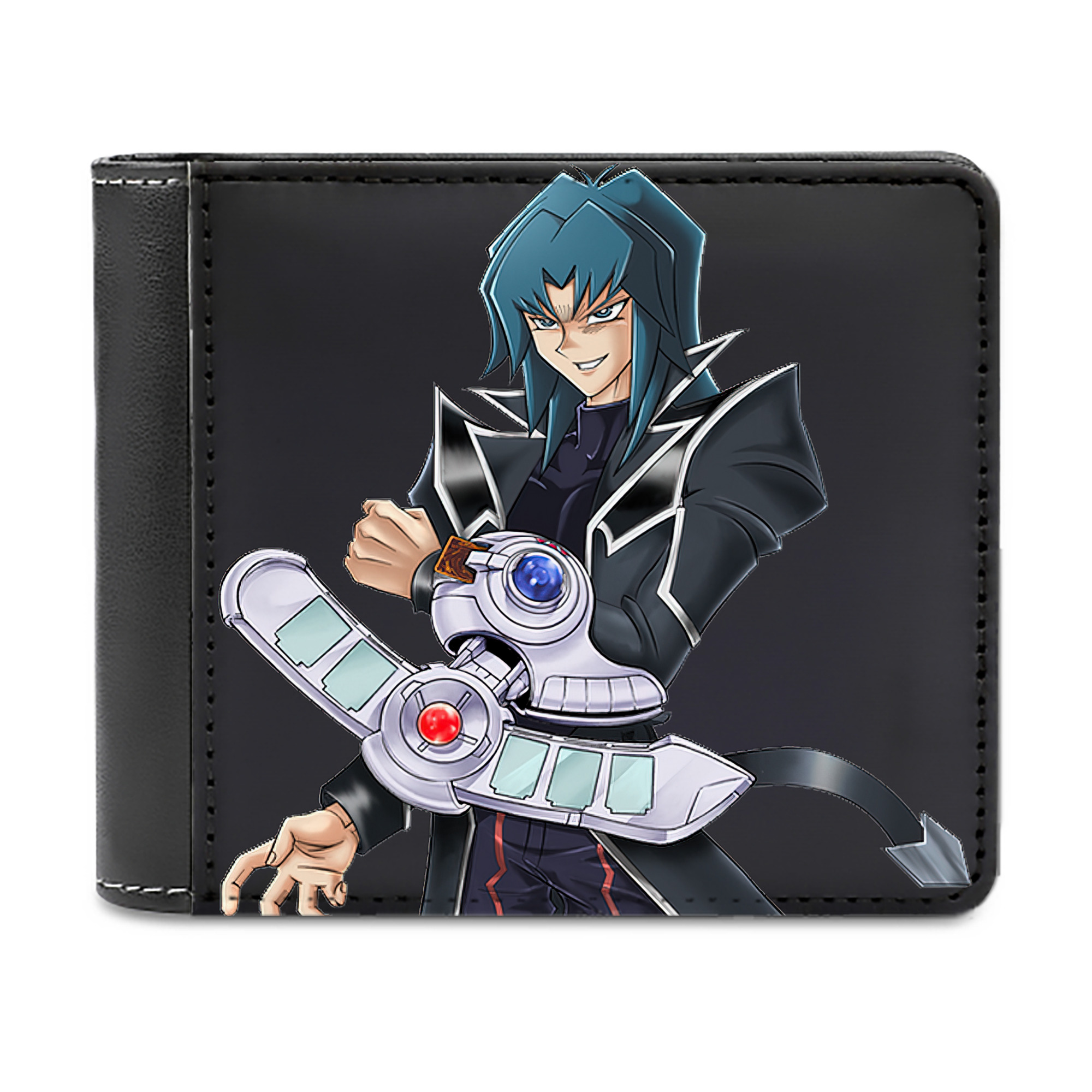 （画像用） 遊☆戯☆王 Yu-Gi-Oh! 二つ折り革財布