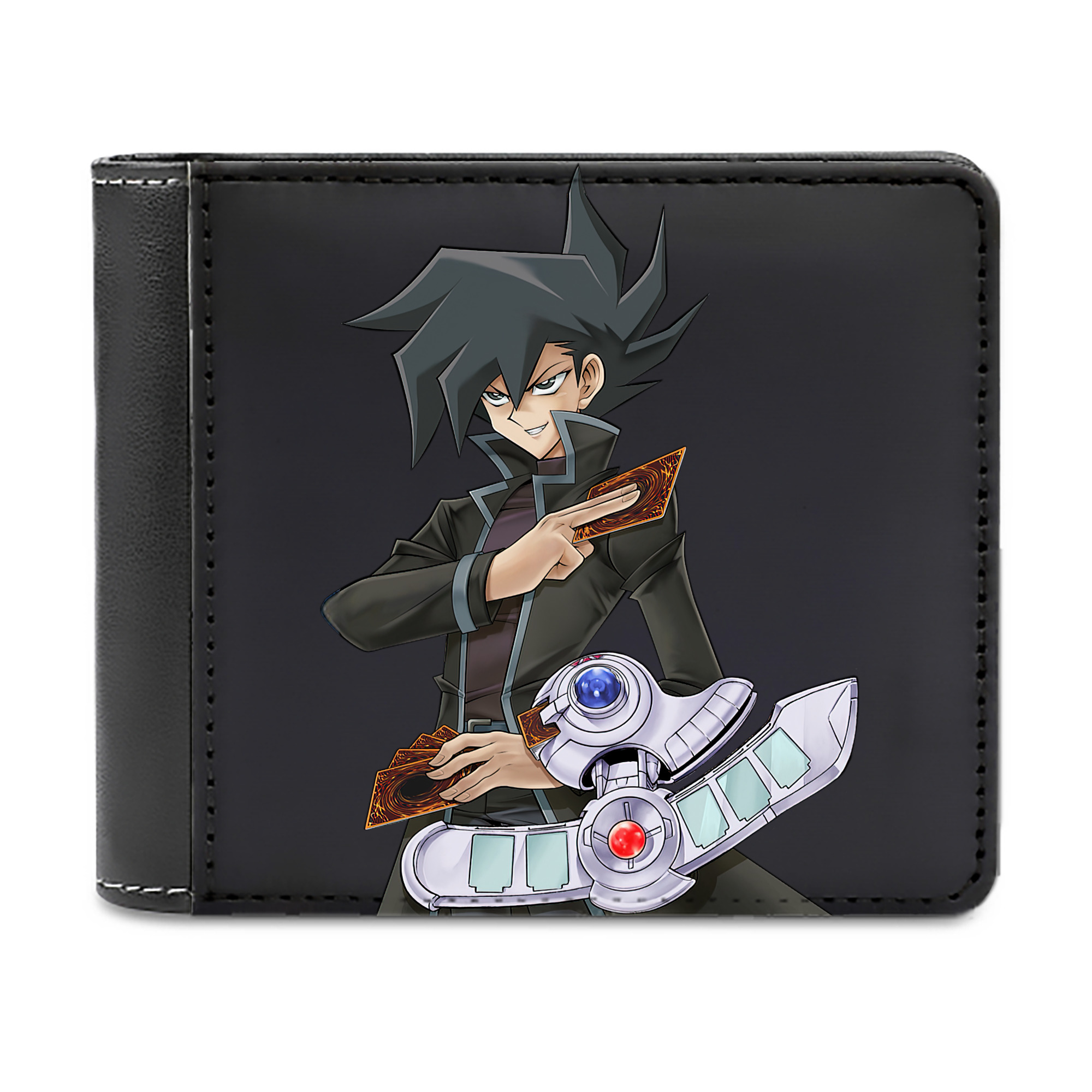 （画像用） 遊☆戯☆王 Yu-Gi-Oh! 二つ折り革財布