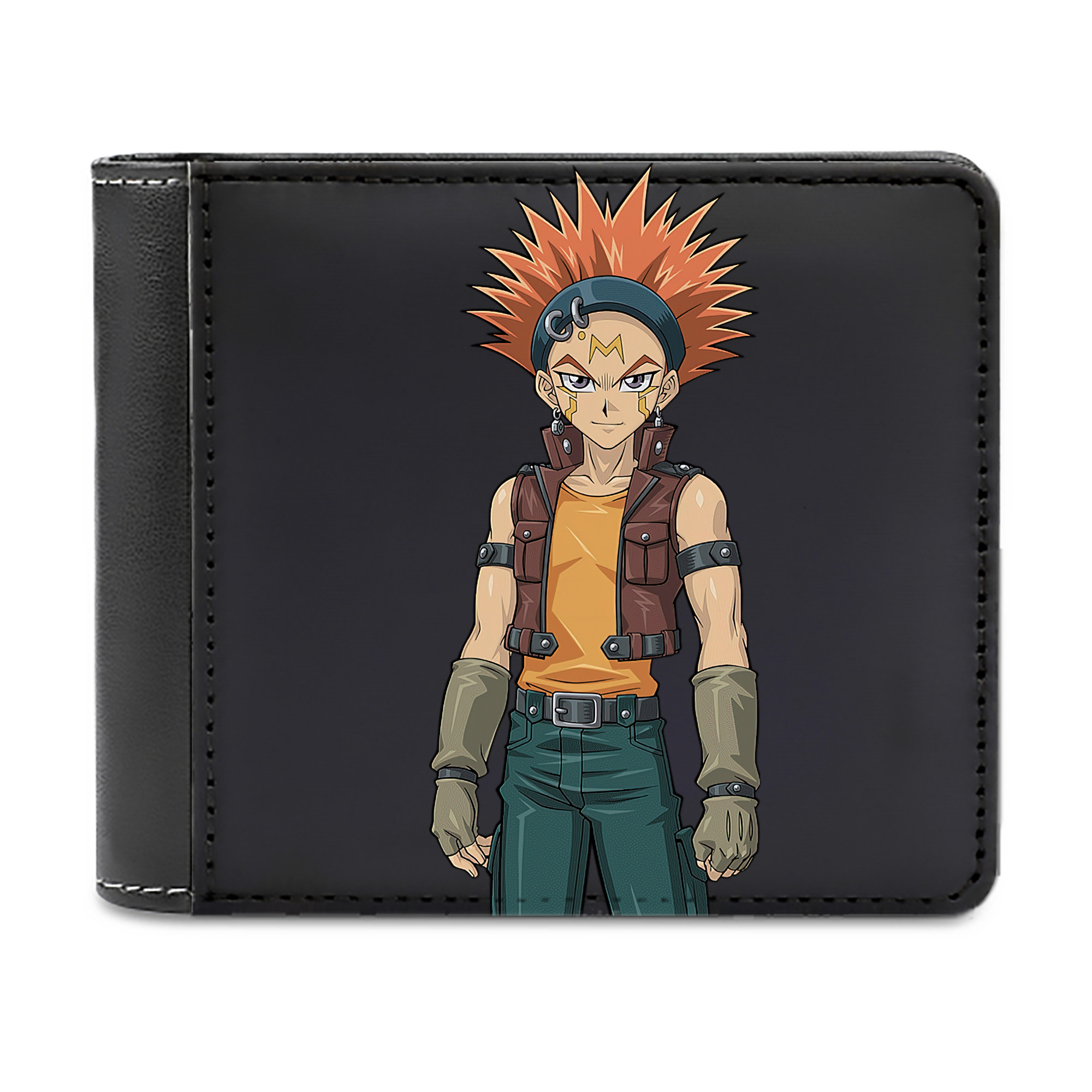（画像用） 遊☆戯☆王 Yu-Gi-Oh! 二つ折り革財布