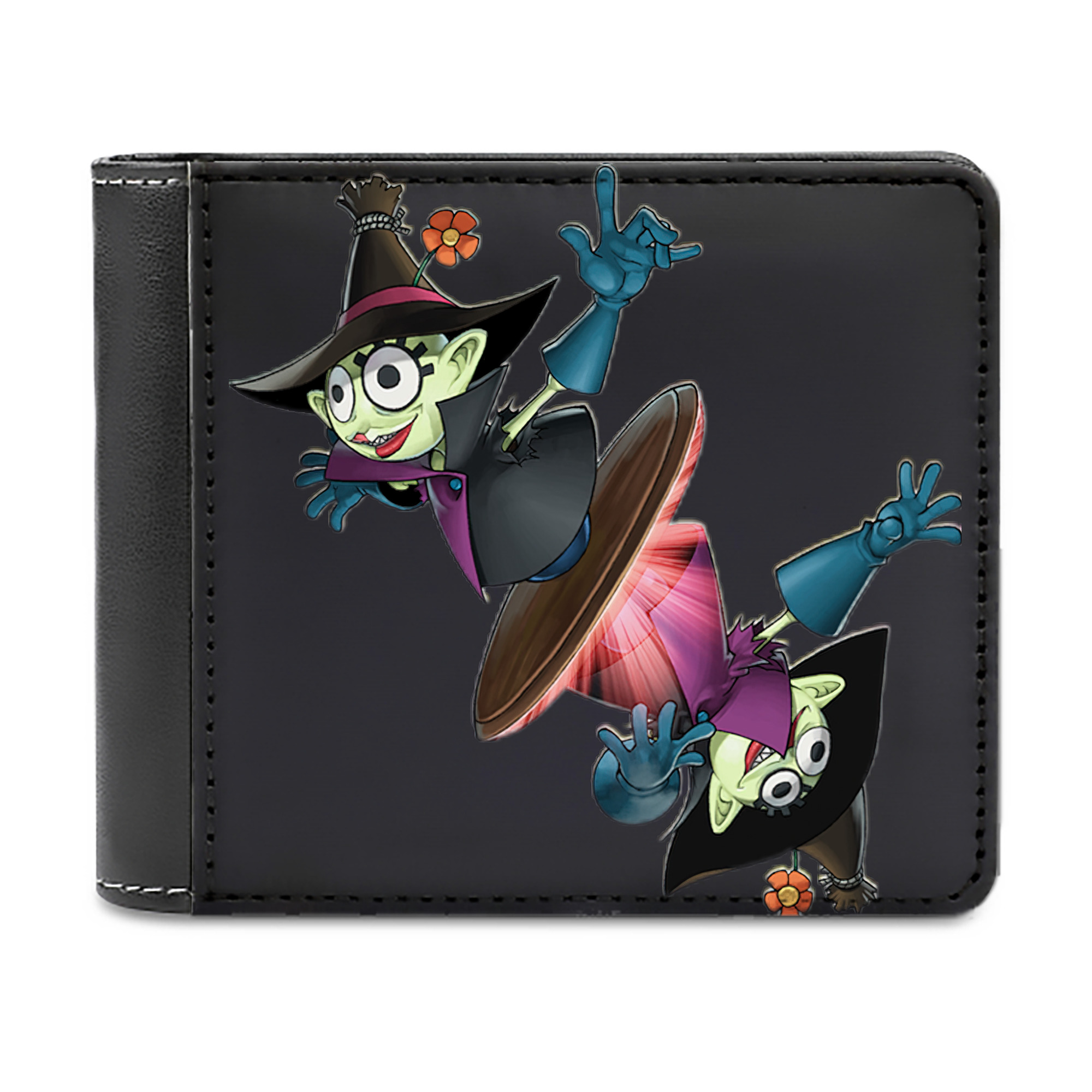 （画像用） 遊☆戯☆王 Yu-Gi-Oh! 二つ折り革財布