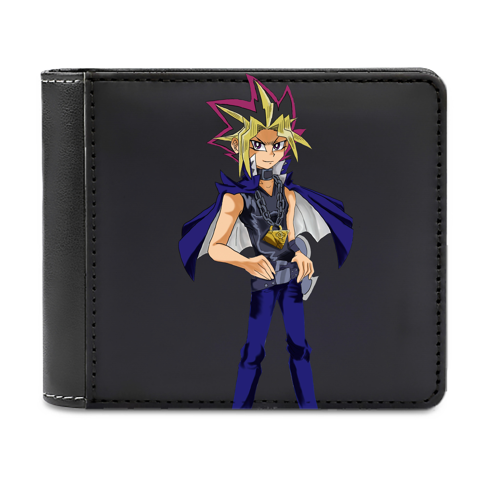 （画像用） 遊☆戯☆王 Yu-Gi-Oh! 二つ折り革財布