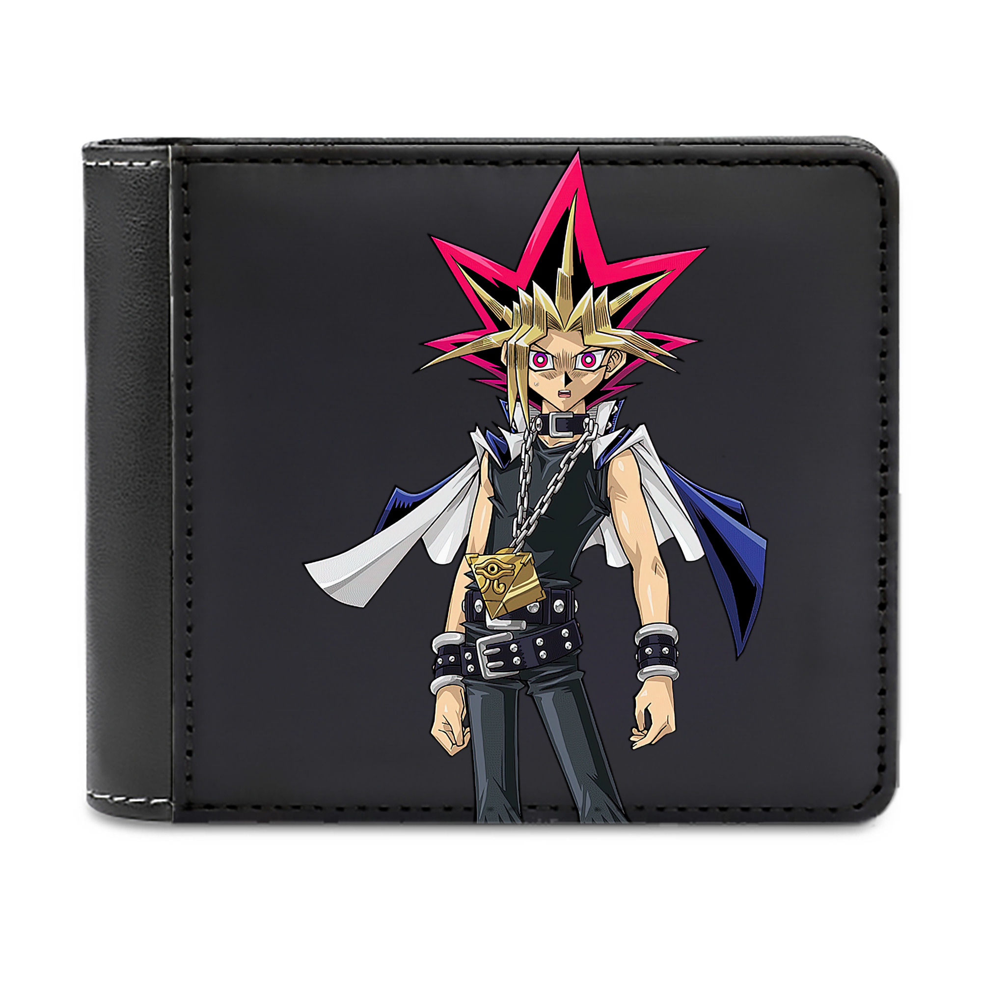 （画像用） 遊☆戯☆王 Yu-Gi-Oh! 二つ折り革財布