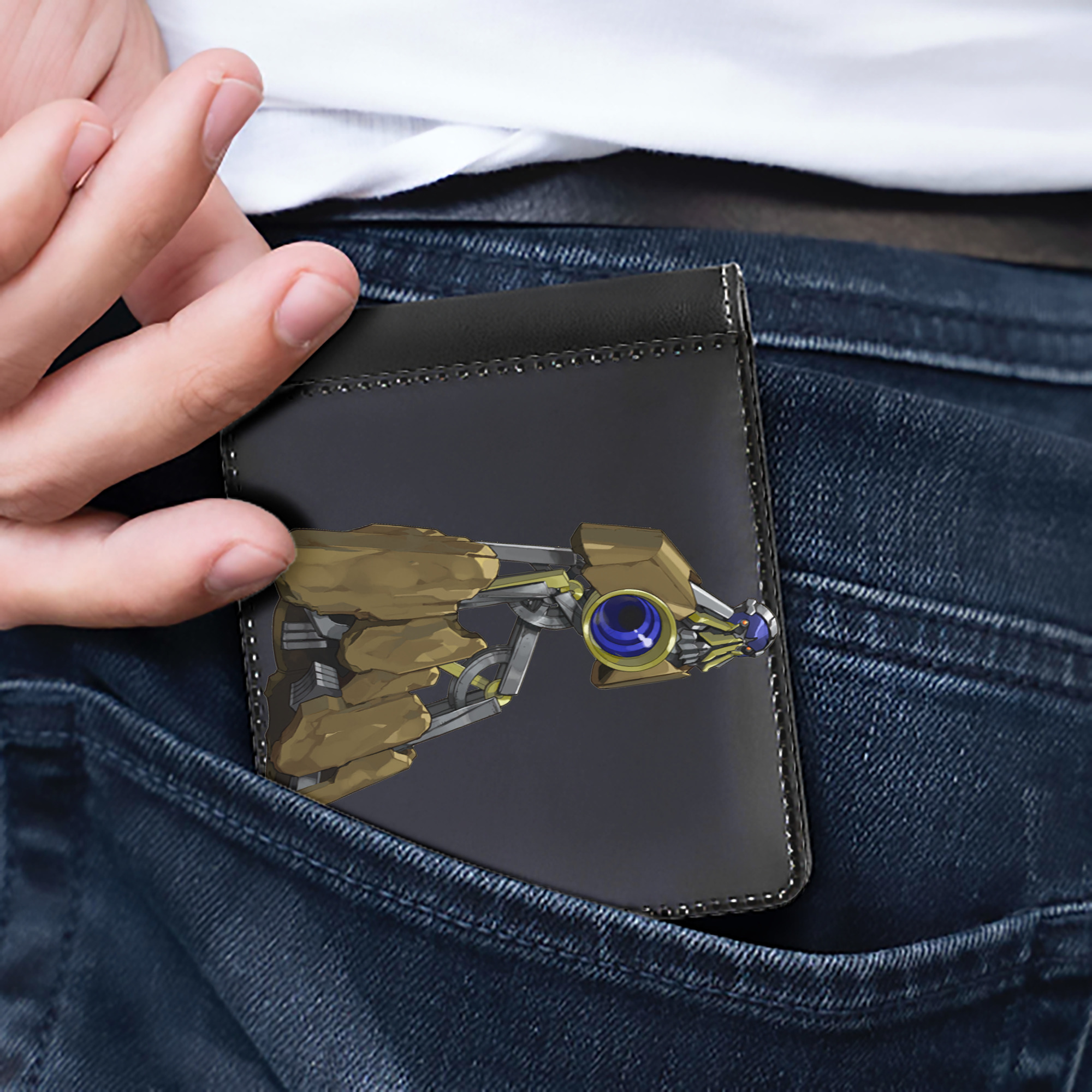 （画像用） 遊☆戯☆王 Yu-Gi-Oh! 二つ折り革財布
