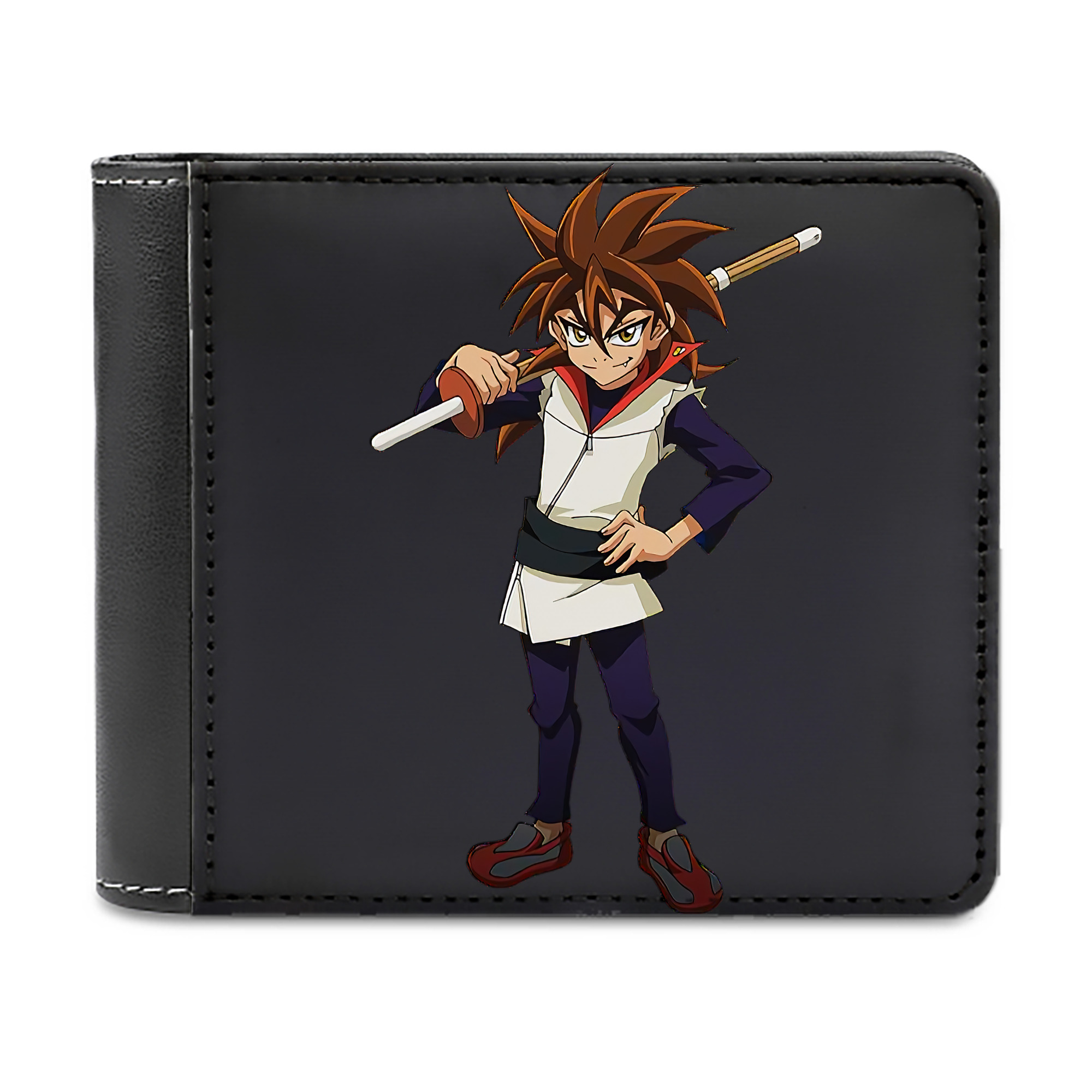 （画像用） 遊☆戯☆王 Yu-Gi-Oh! 二つ折り革財布