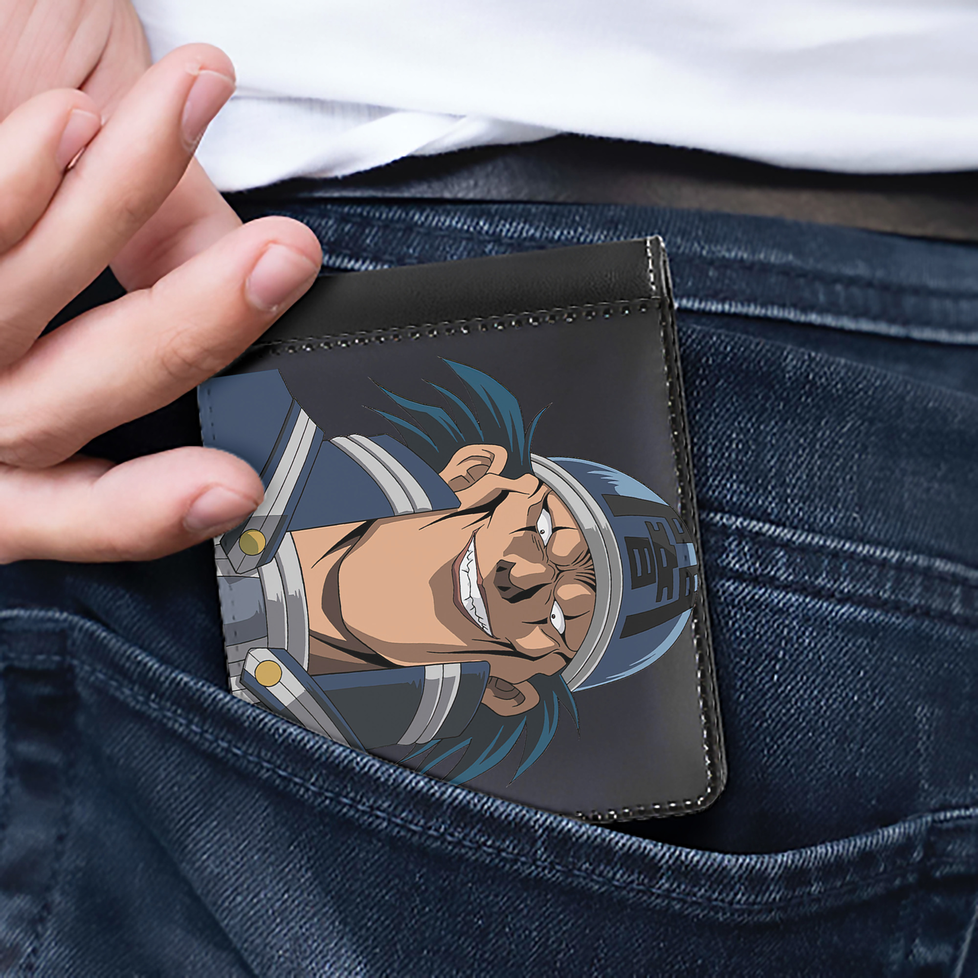 （画像用） 遊☆戯☆王 Yu-Gi-Oh! 二つ折り革財布