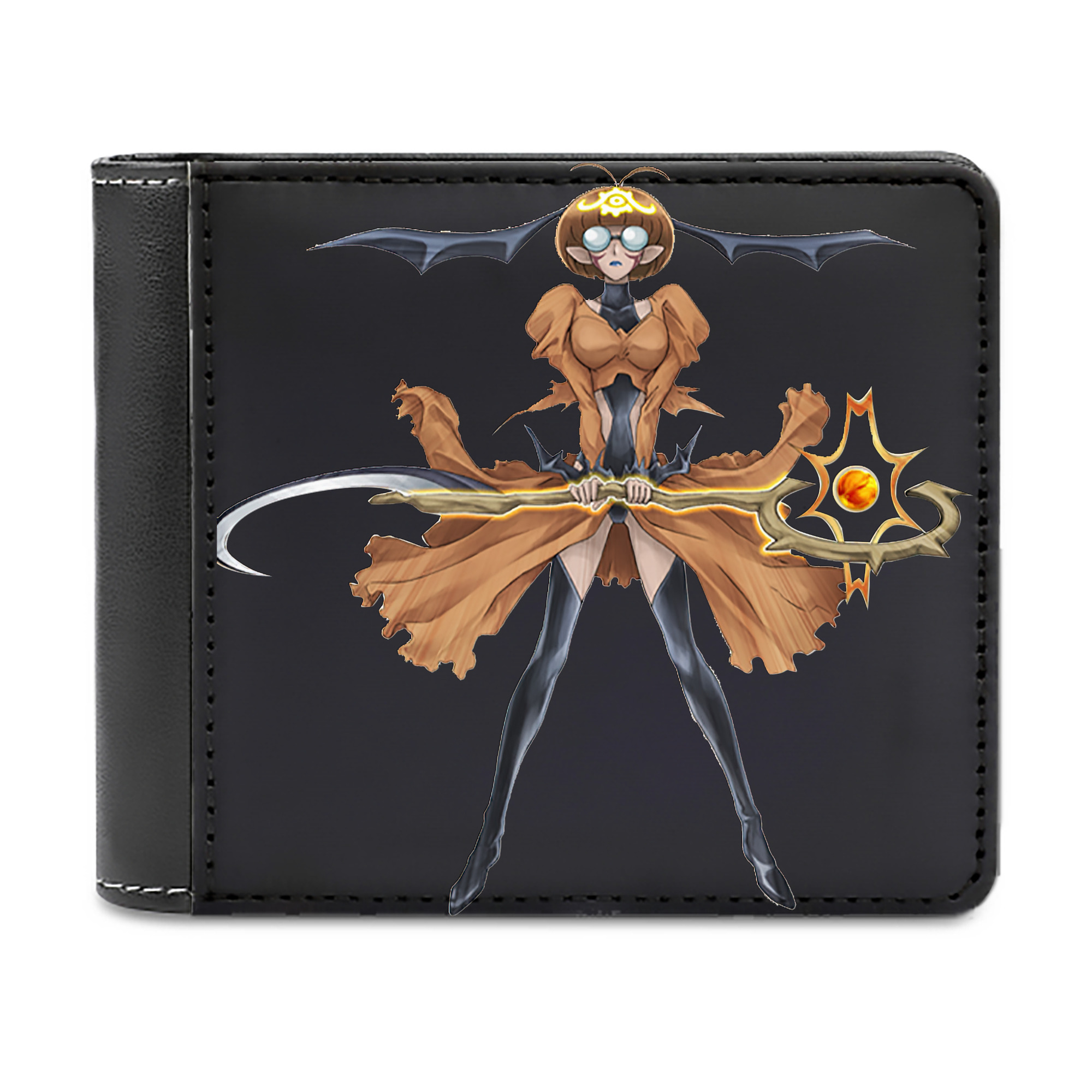 （画像用） 遊☆戯☆王 Yu-Gi-Oh! 二つ折り革財布