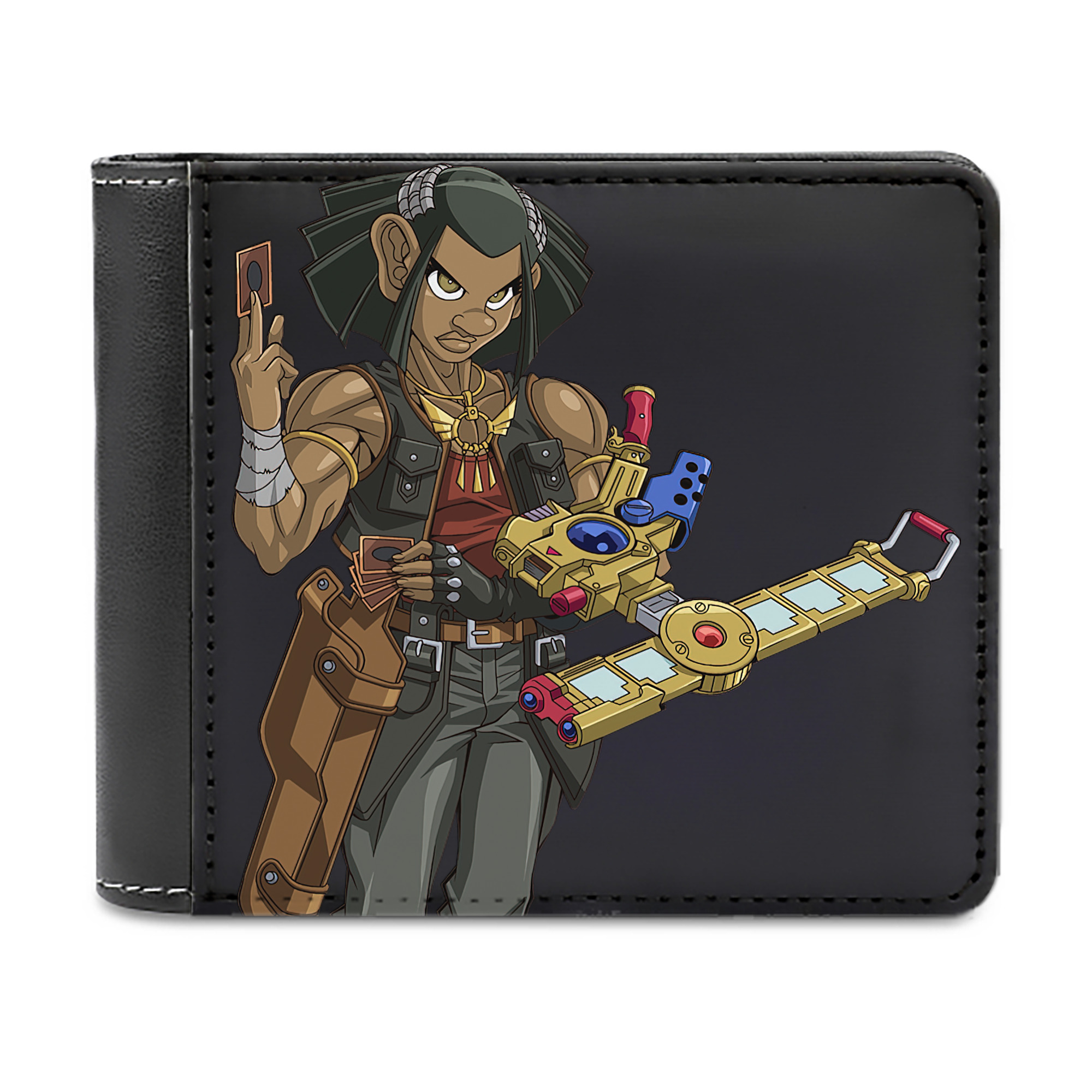 （画像用） 遊☆戯☆王 Yu-Gi-Oh! 二つ折り革財布