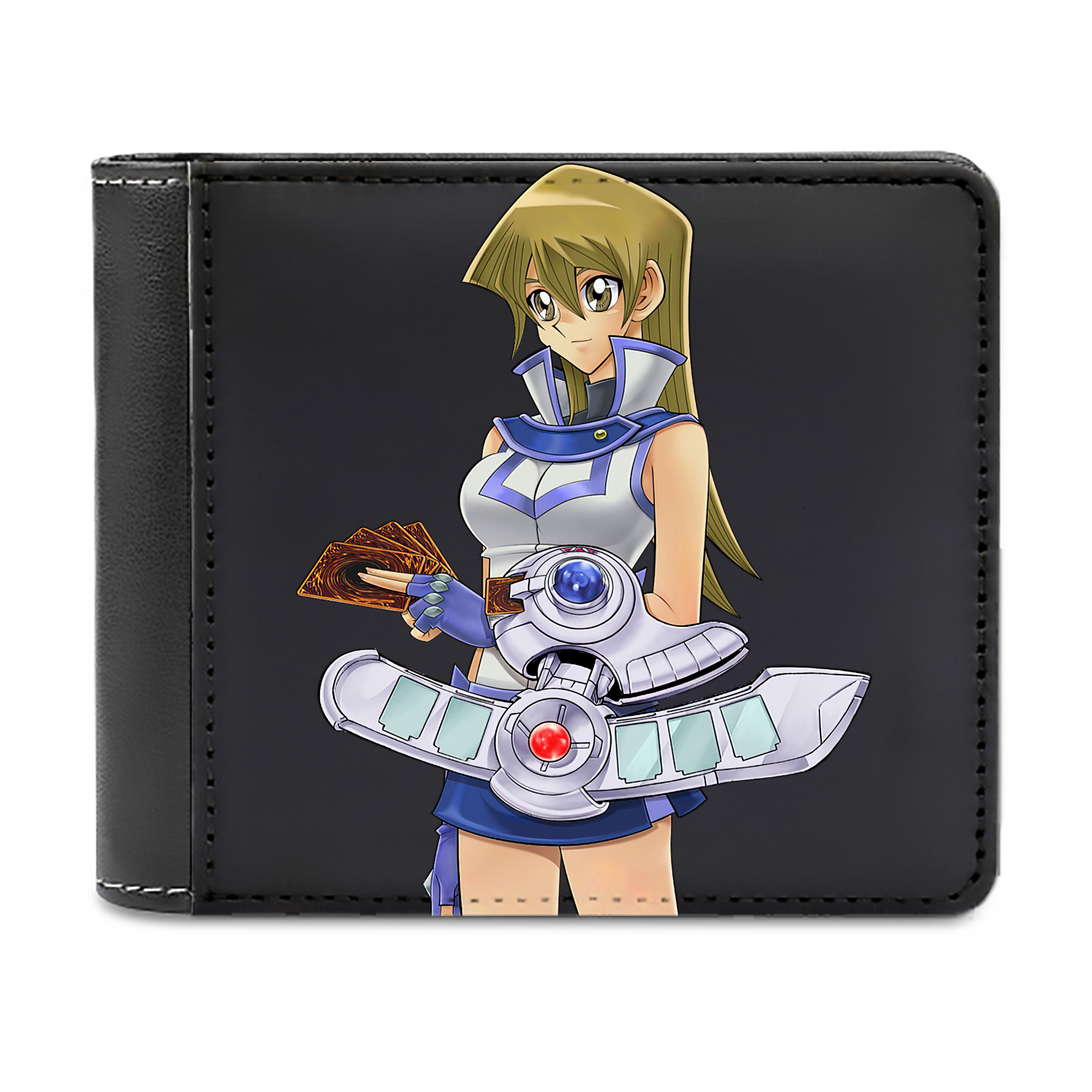 （画像用） 遊☆戯☆王 Yu-Gi-Oh! 二つ折り革財布