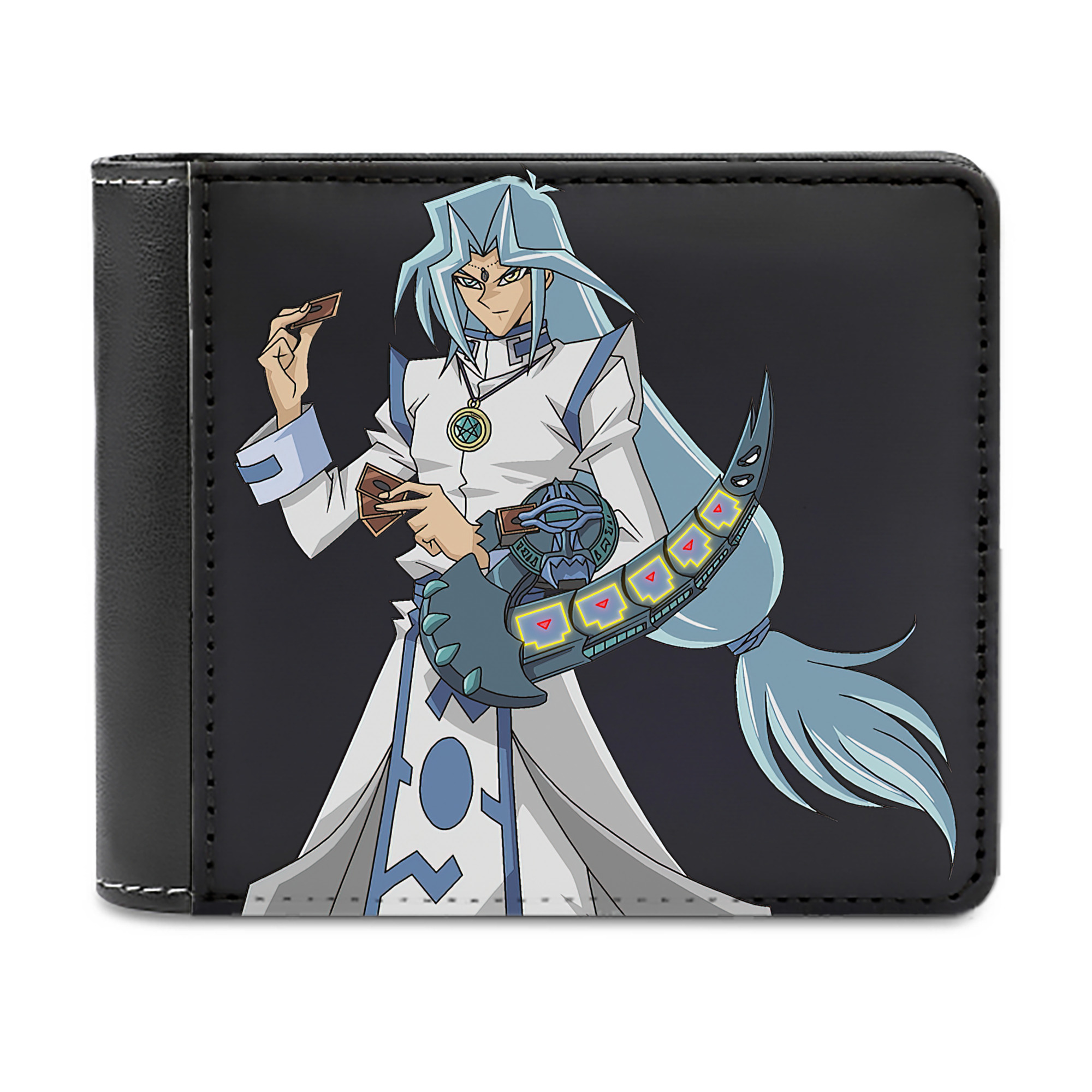 （画像用） 遊☆戯☆王 Yu-Gi-Oh! 二つ折り革財布
