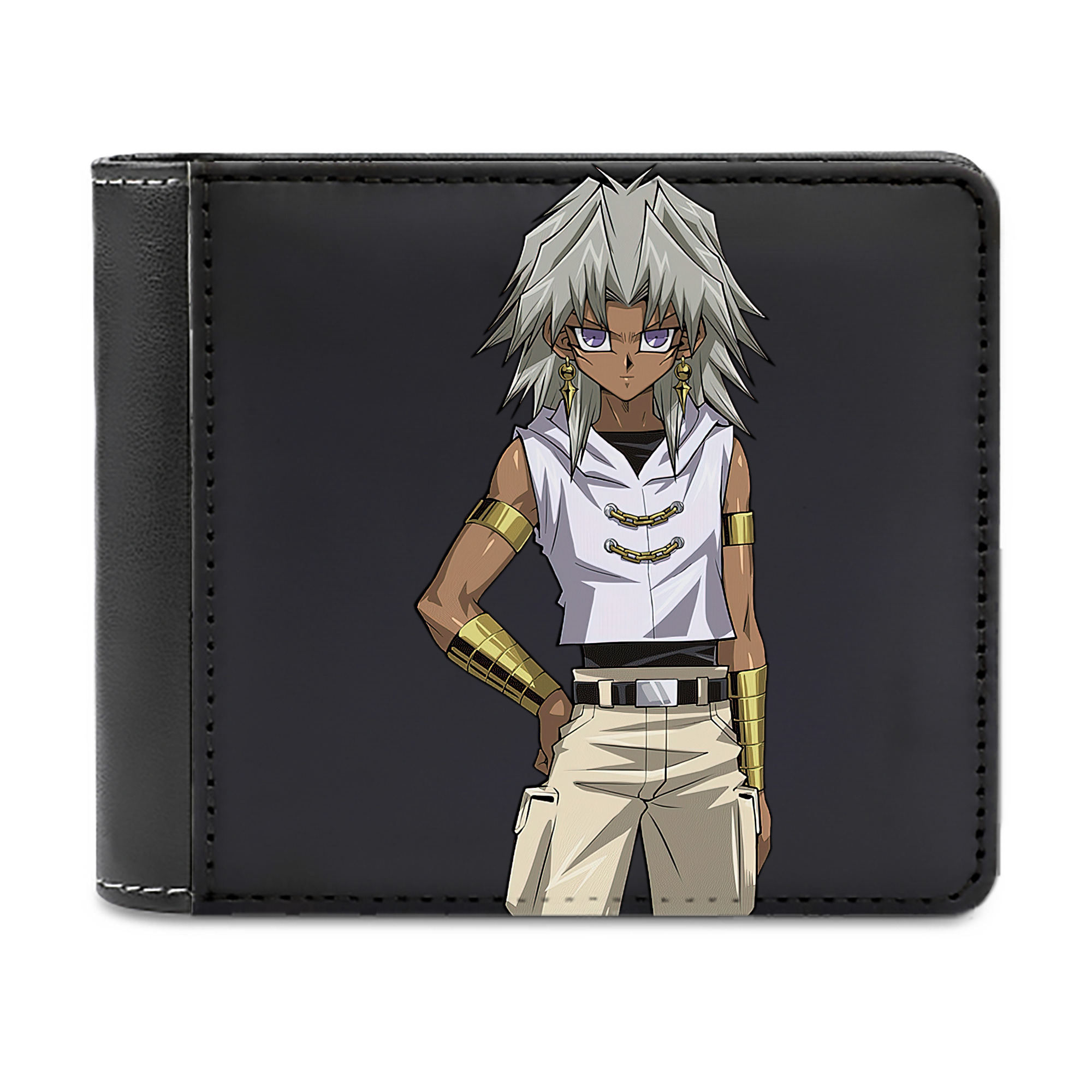 （画像用） 遊☆戯☆王 Yu-Gi-Oh! 二つ折り革財布