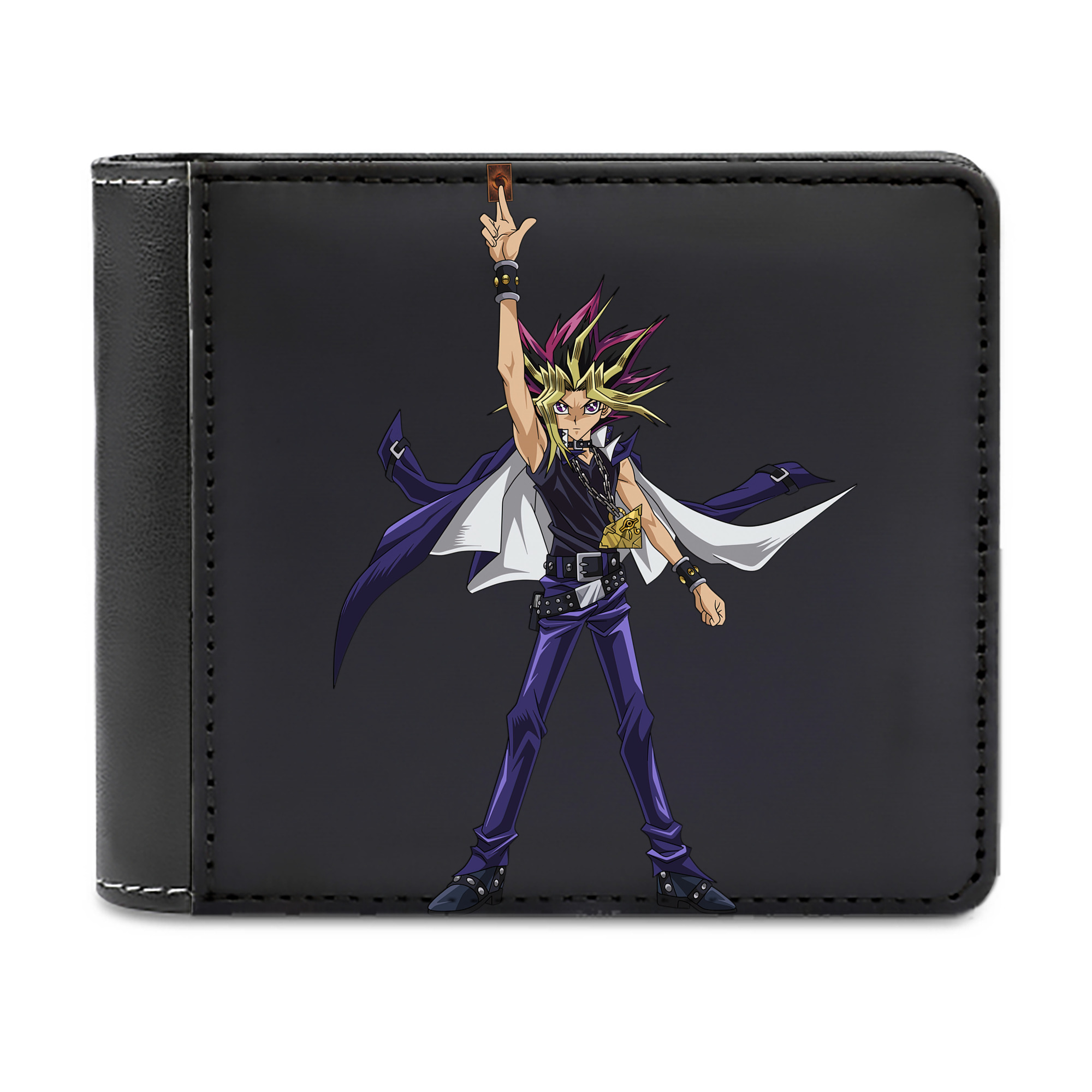 （画像用） 遊☆戯☆王 Yu-Gi-Oh! 二つ折り革財布