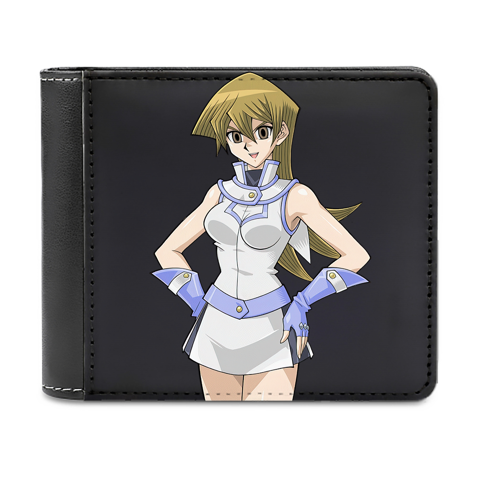 （画像用） 遊☆戯☆王 Yu-Gi-Oh! 二つ折り革財布