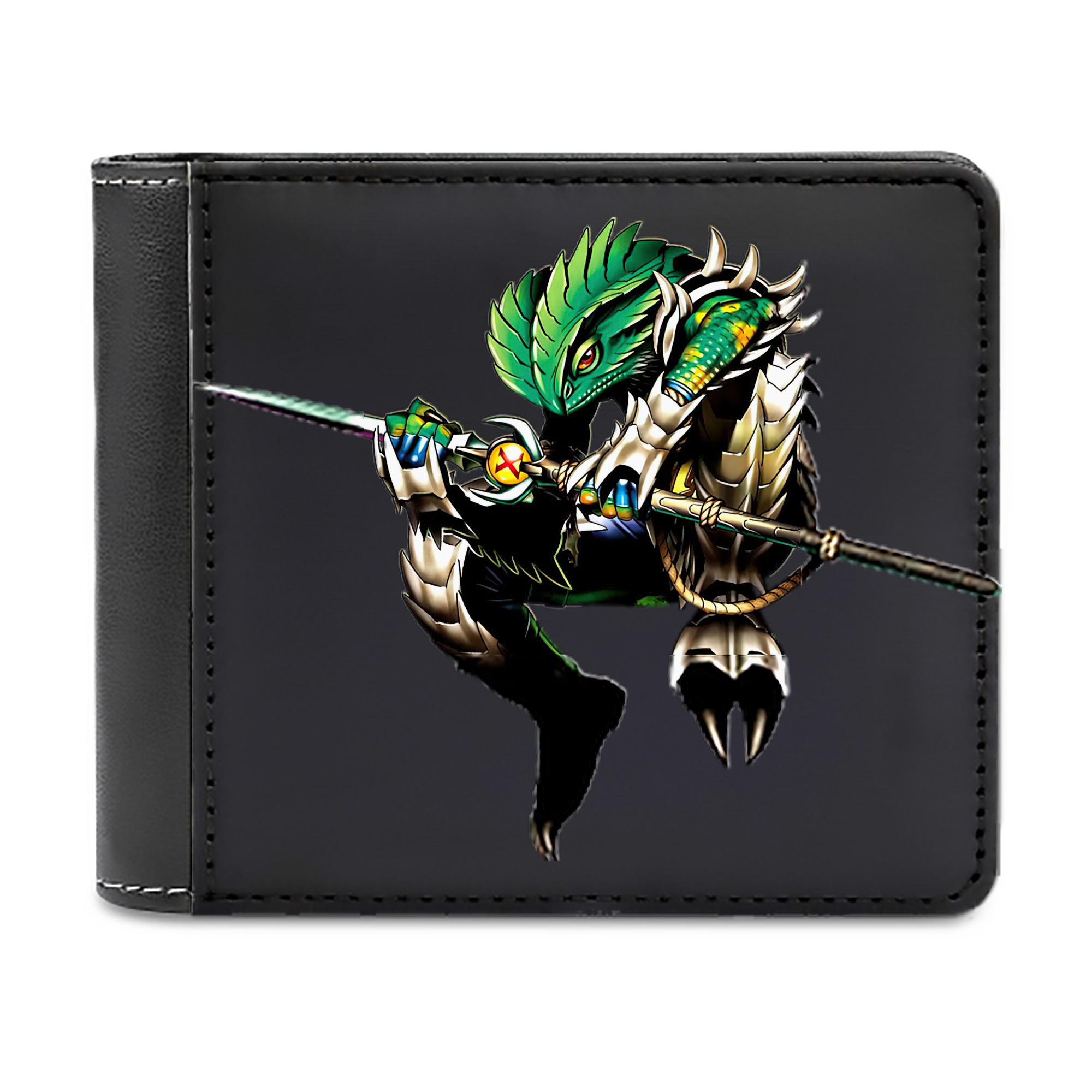 （画像用） 遊☆戯☆王 Yu-Gi-Oh! 二つ折り革財布