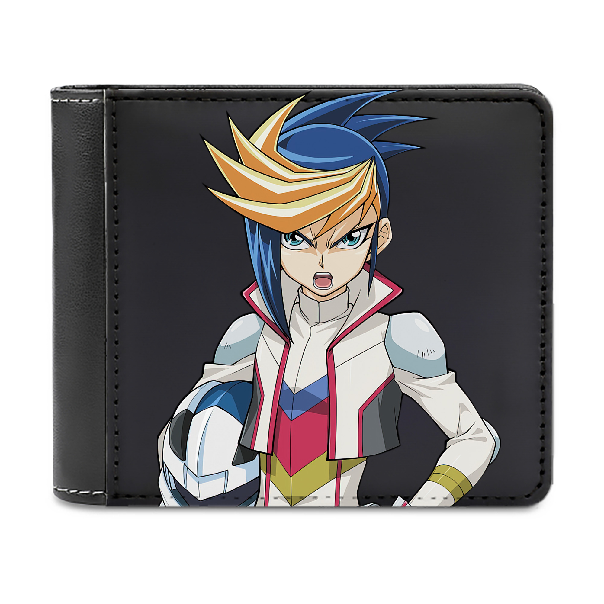 （画像用） 遊☆戯☆王 Yu-Gi-Oh! 二つ折り革財布