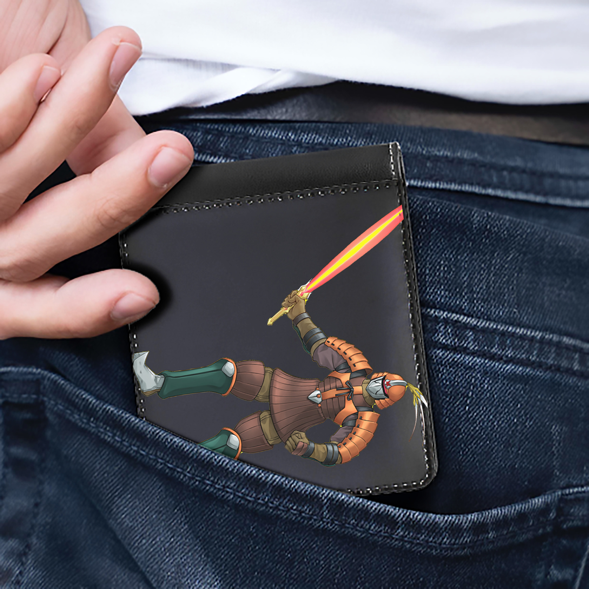 （画像用） 遊☆戯☆王 Yu-Gi-Oh! 二つ折り革財布
