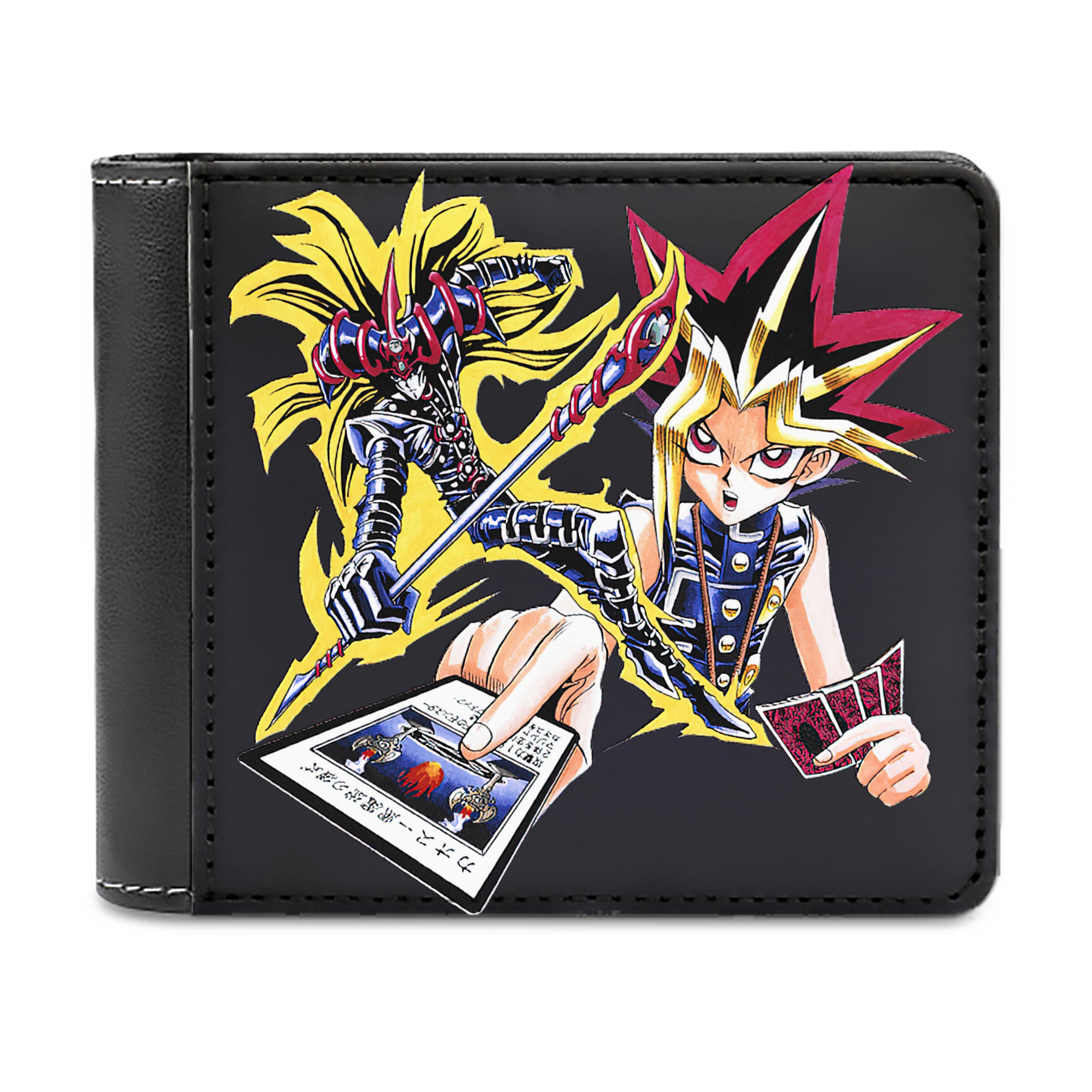 （画像用） 遊☆戯☆王 Yu-Gi-Oh! 二つ折り革財布