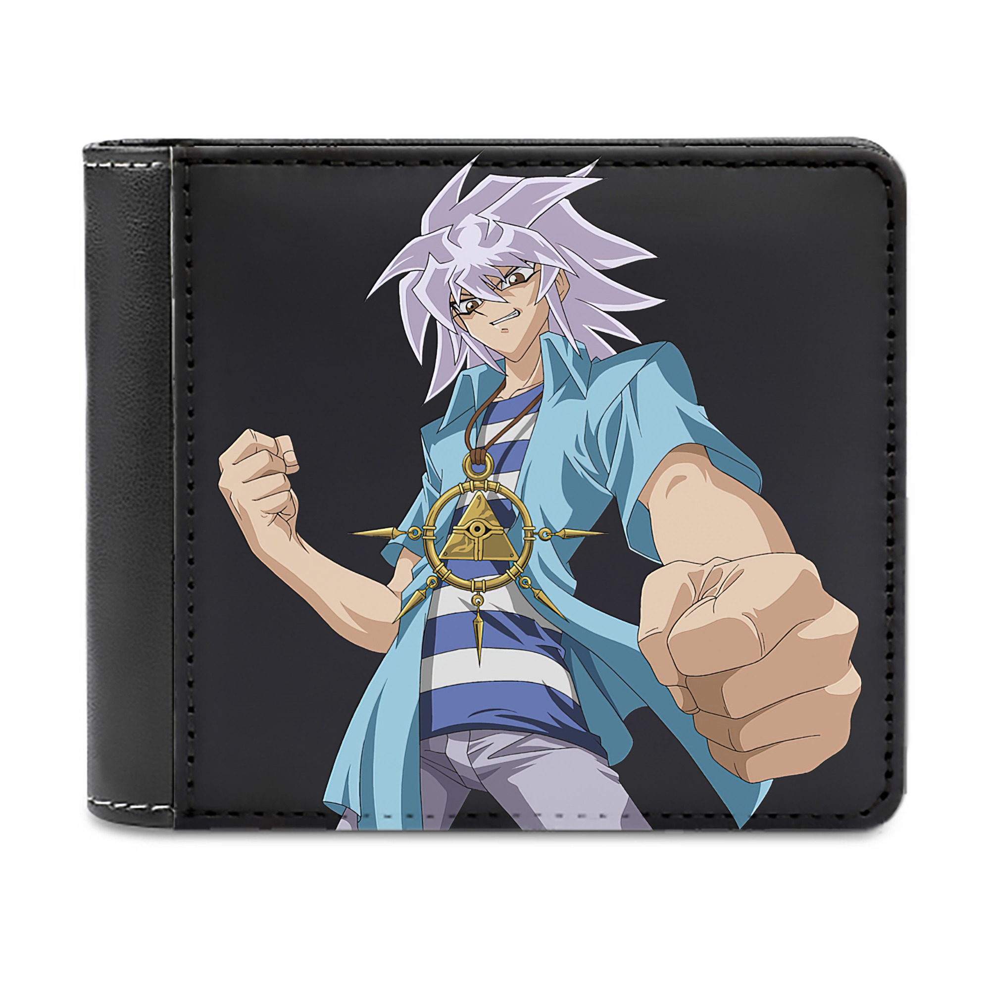 （画像用） 遊☆戯☆王 Yu-Gi-Oh! 二つ折り革財布