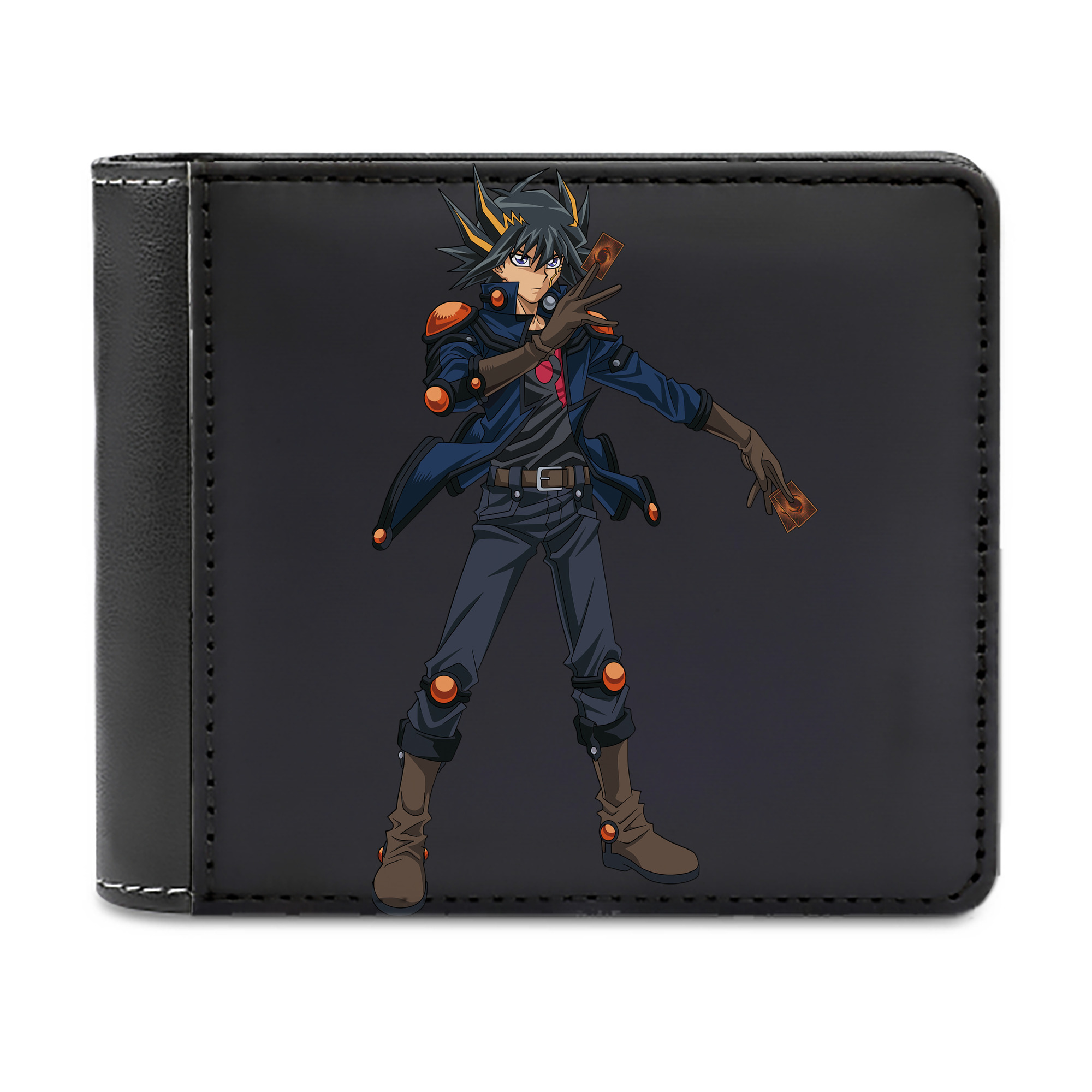 （画像用） 遊☆戯☆王 Yu-Gi-Oh! 二つ折り革財布