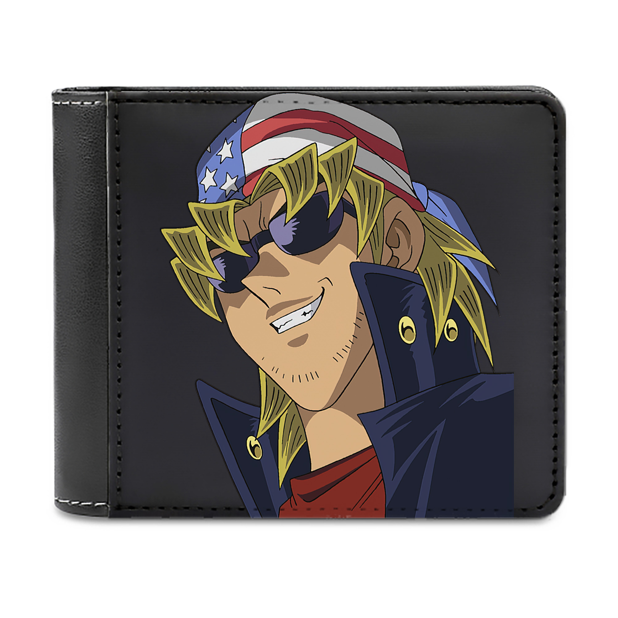 （画像用） 遊☆戯☆王 Yu-Gi-Oh! 二つ折り革財布