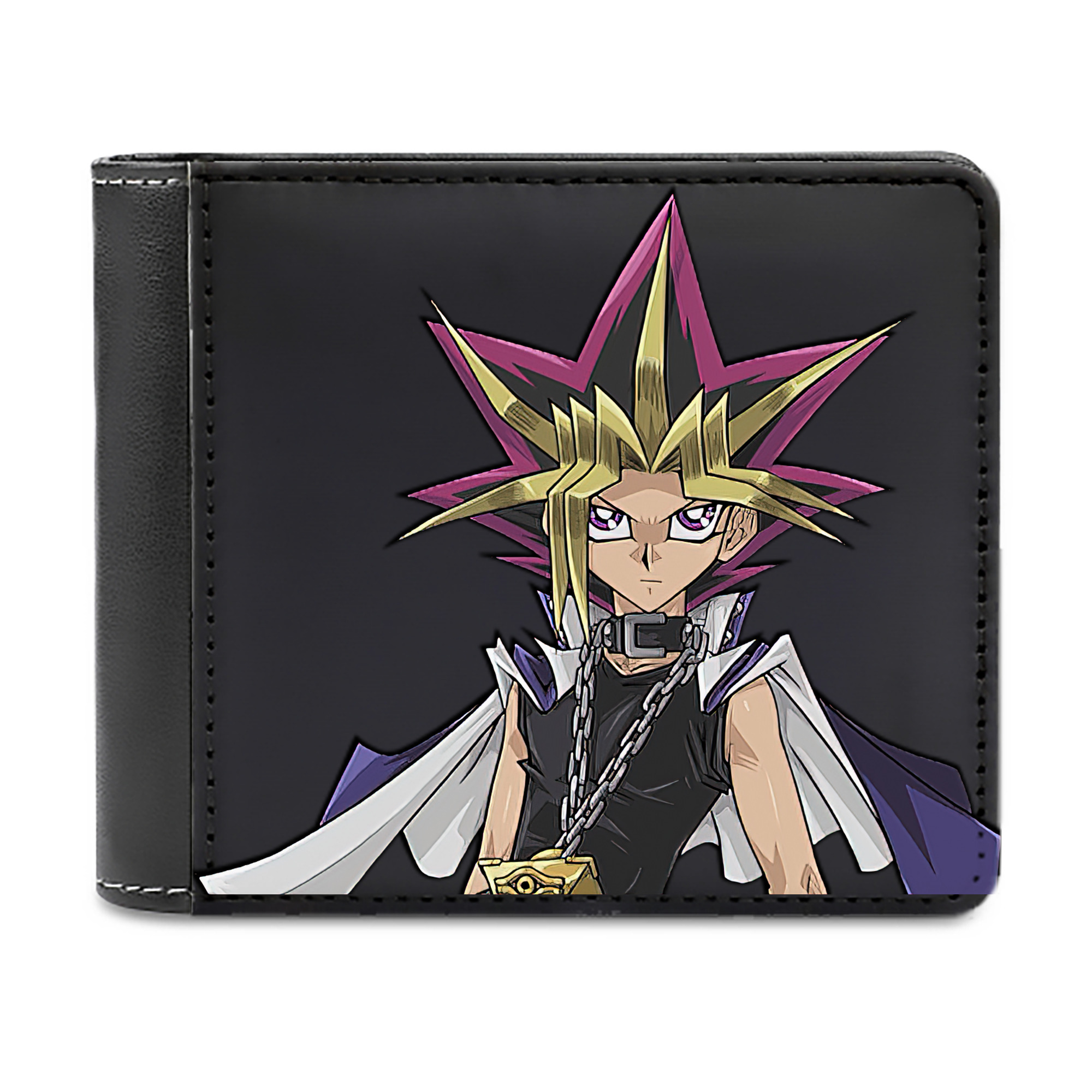 （画像用） 遊☆戯☆王 Yu-Gi-Oh! 二つ折り革財布