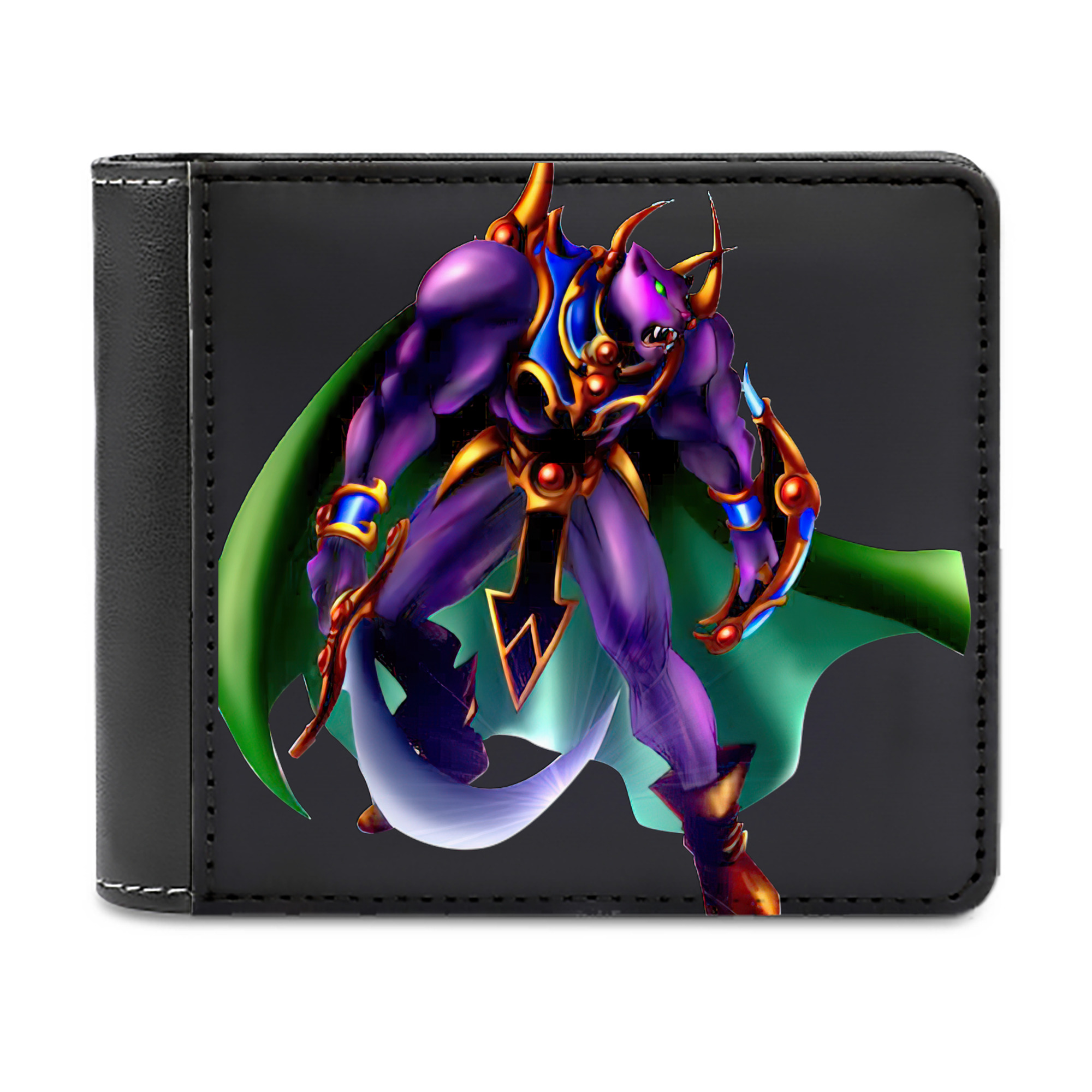 （画像用） 遊☆戯☆王 Yu-Gi-Oh! 二つ折り革財布