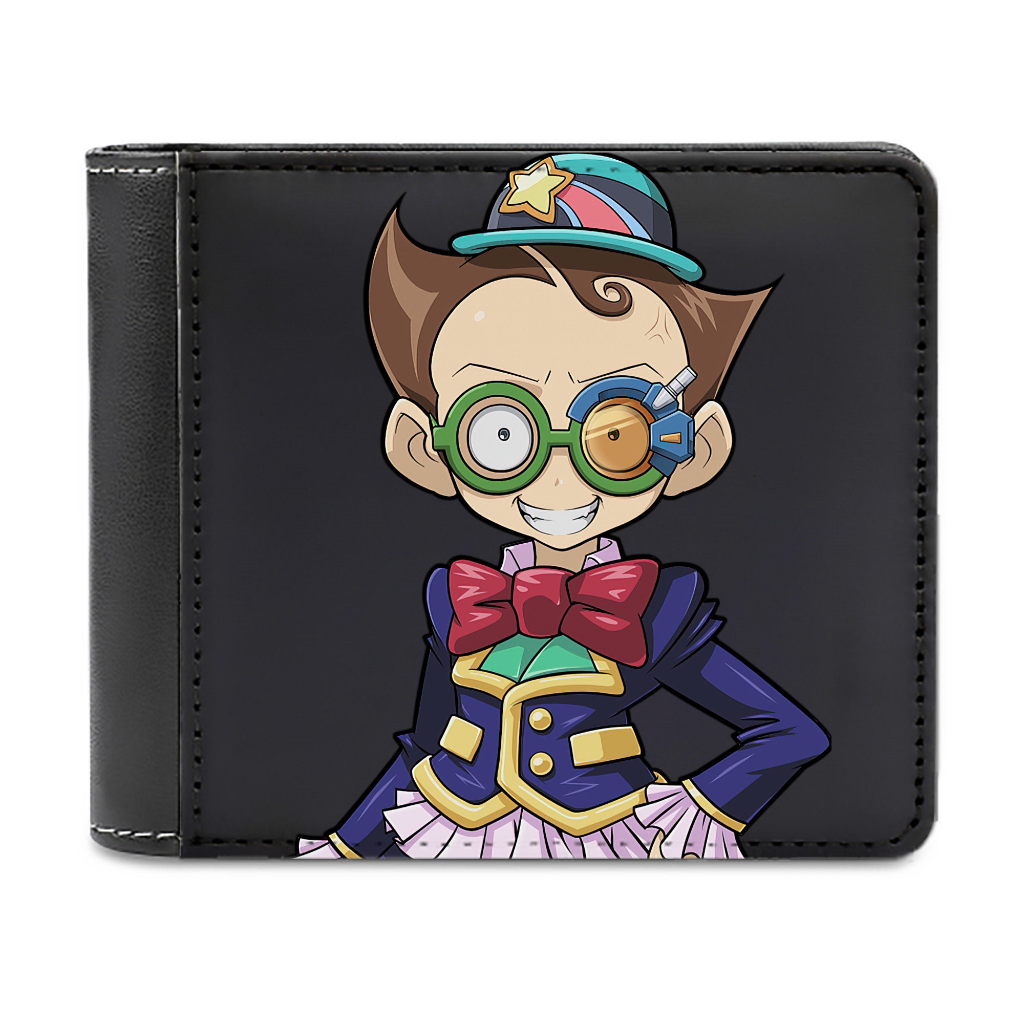 （画像用） 遊☆戯☆王 Yu-Gi-Oh! 二つ折り革財布