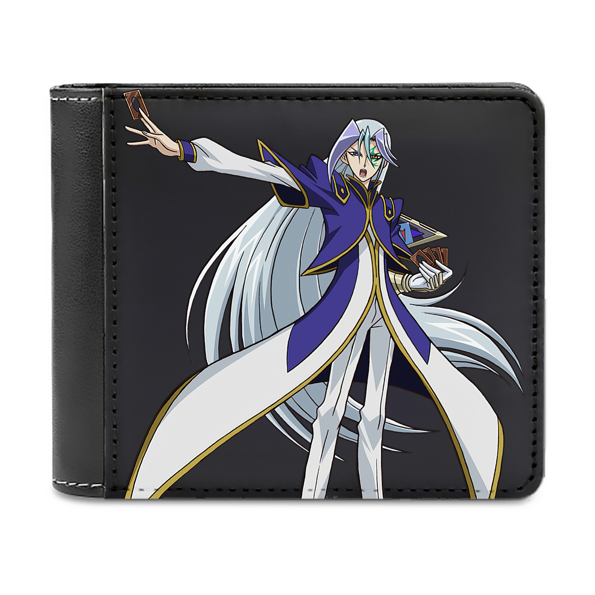 （画像用） 遊☆戯☆王 Yu-Gi-Oh! 二つ折り革財布