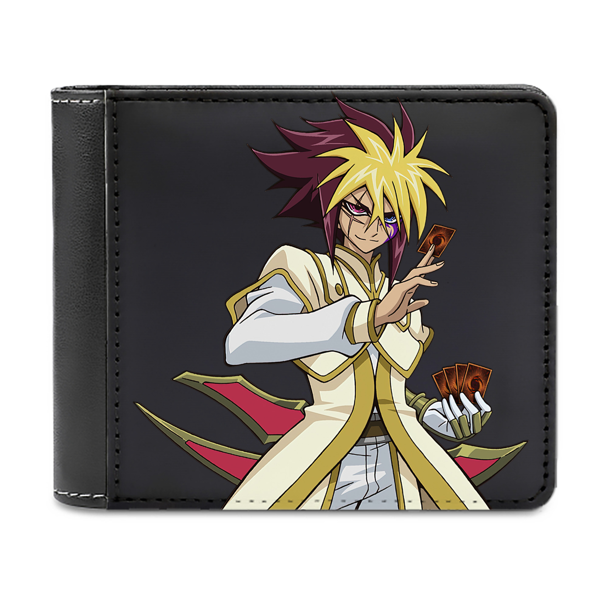 （画像用） 遊☆戯☆王 Yu-Gi-Oh! 二つ折り革財布