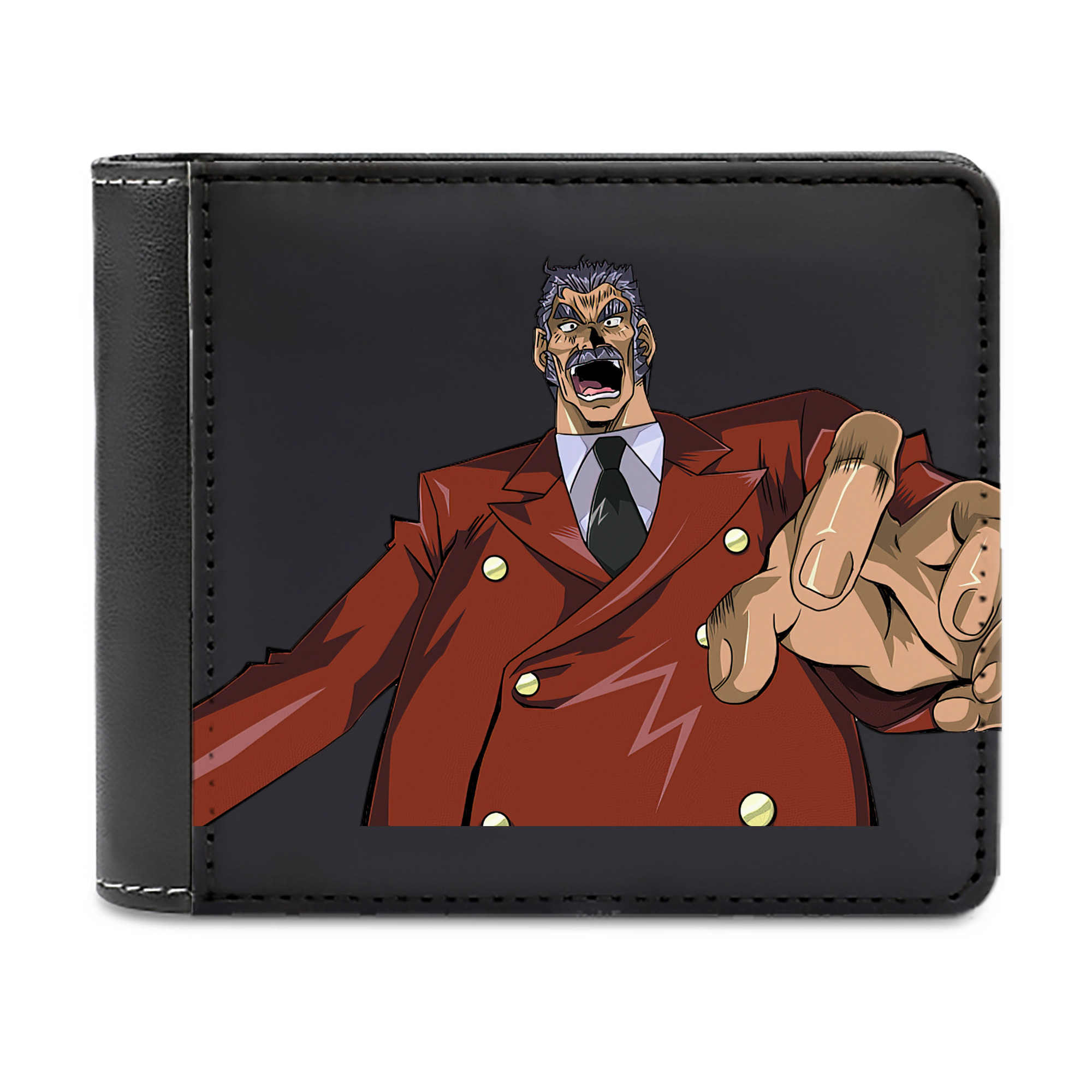 （画像用） 遊☆戯☆王 Yu-Gi-Oh! 二つ折り革財布