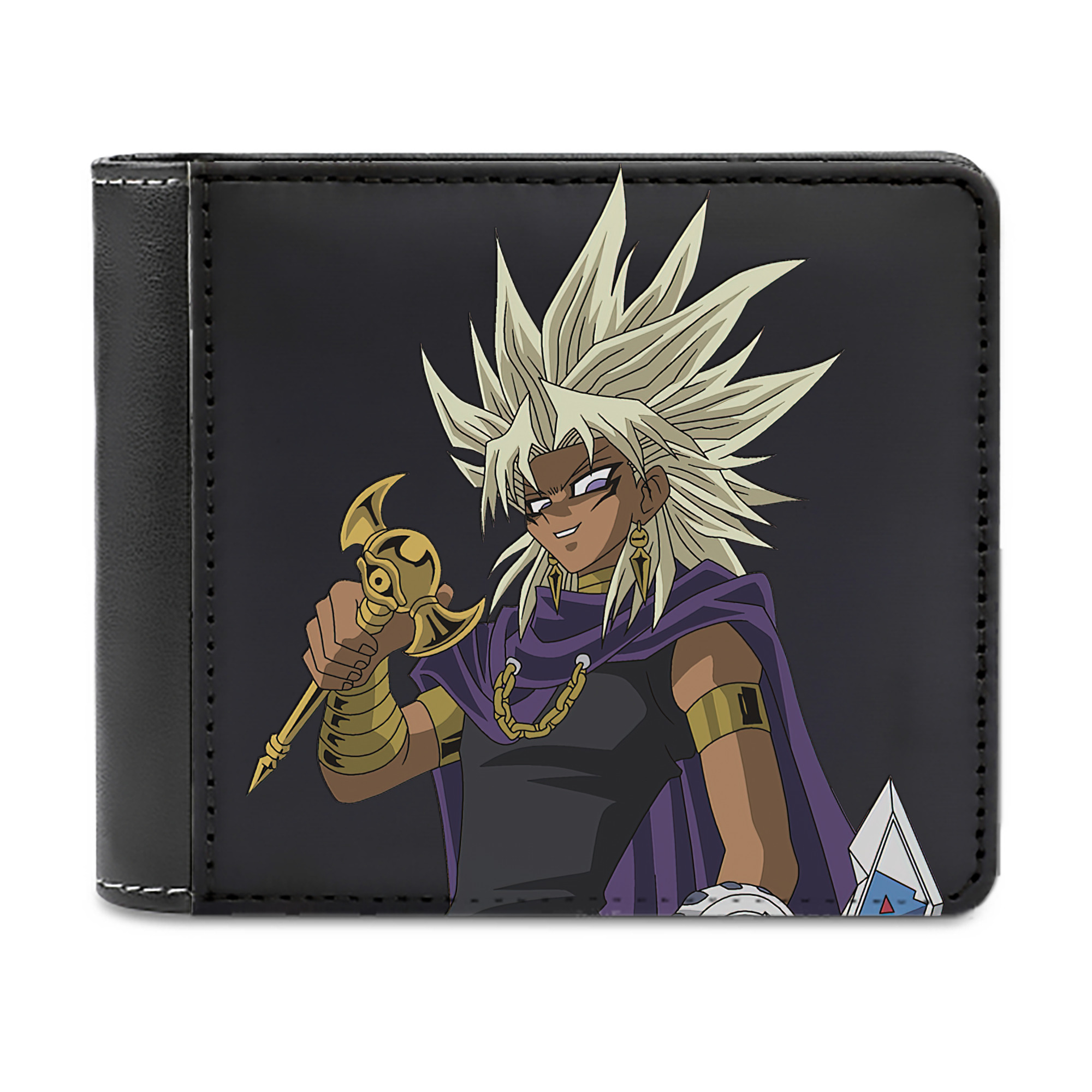 （画像用） 遊☆戯☆王 Yu-Gi-Oh! 二つ折り革財布