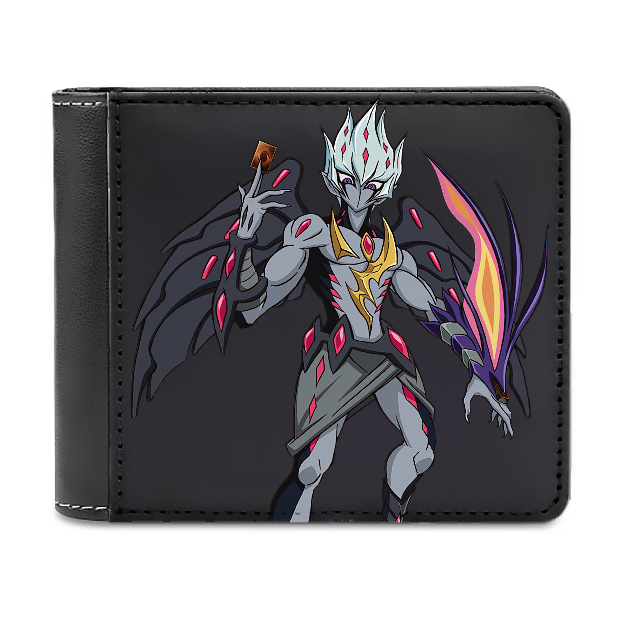 （画像用） 遊☆戯☆王 Yu-Gi-Oh! 二つ折り革財布