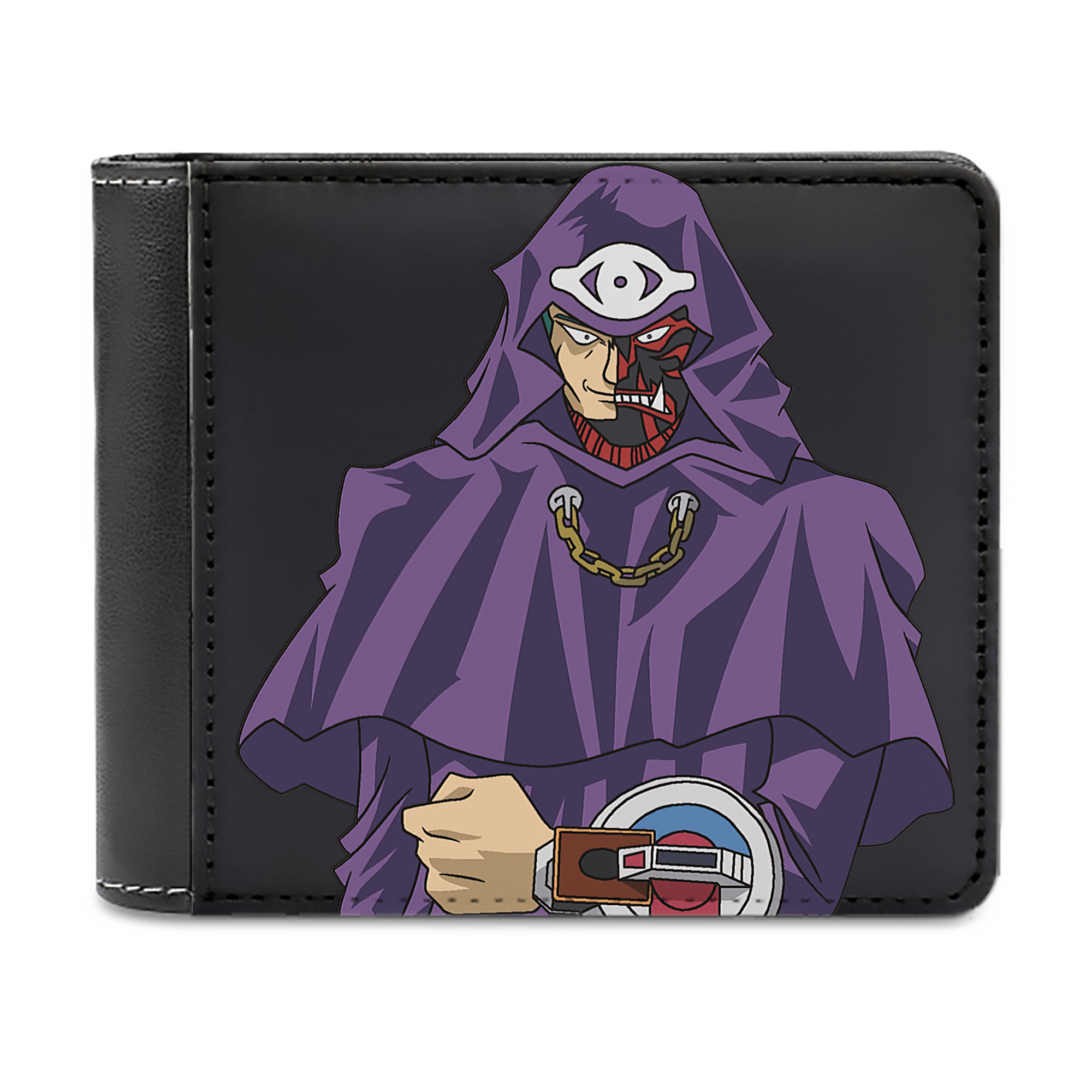（画像用） 遊☆戯☆王 Yu-Gi-Oh! 二つ折り革財布