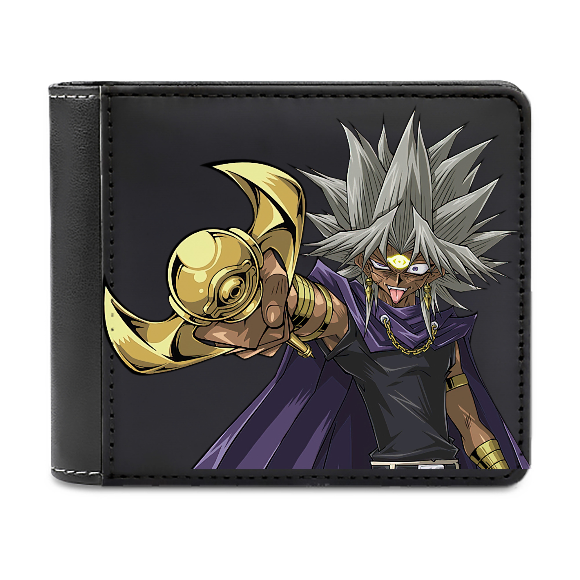 （画像用） 遊☆戯☆王 Yu-Gi-Oh! 二つ折り革財布